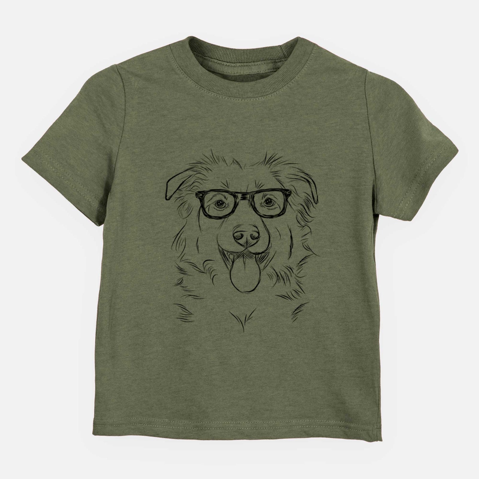 Chic Tucker the Collie Shepherd - Kids/Youth/Toddler Shirt
