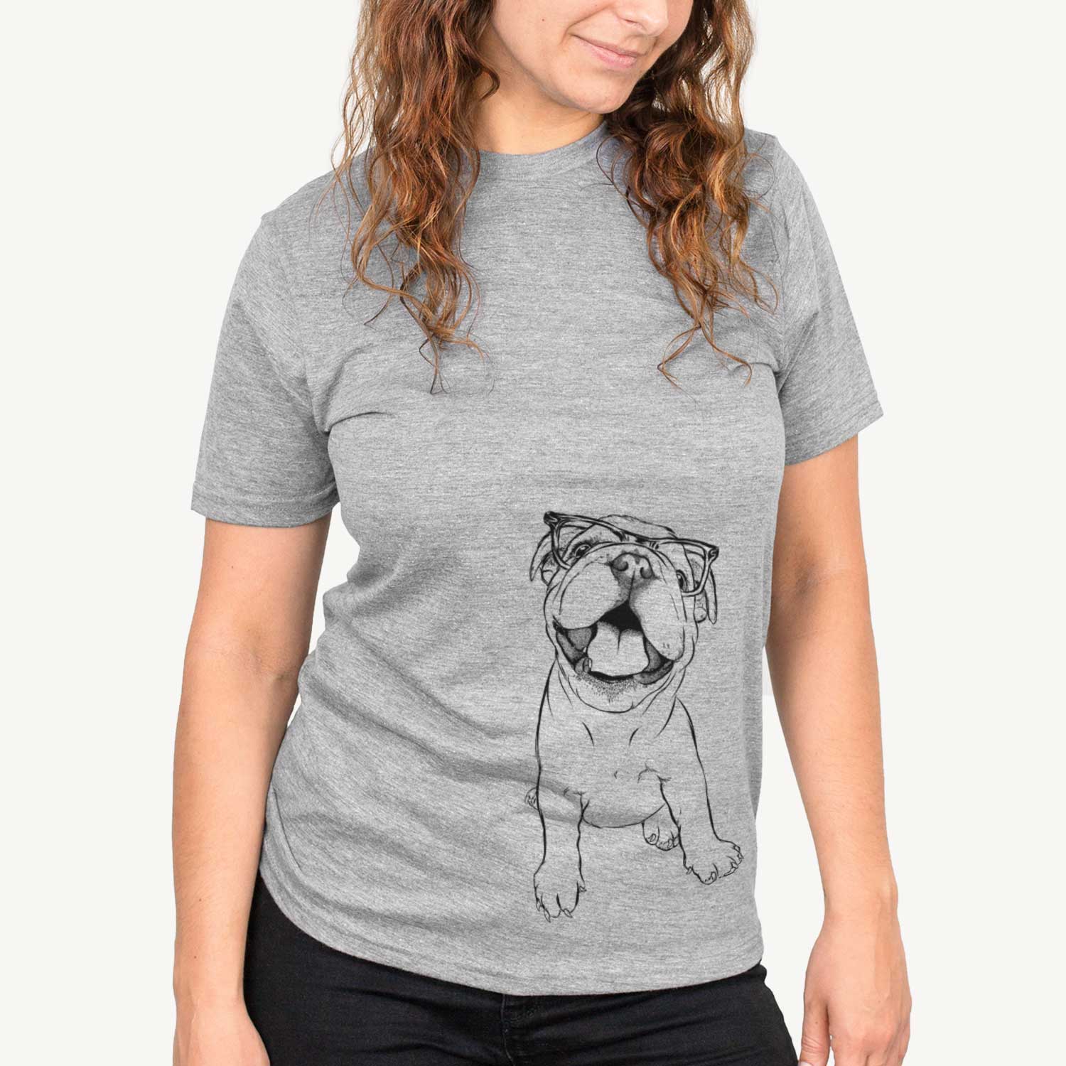 Tyke the English Bulldog - Unisex Crewneck
