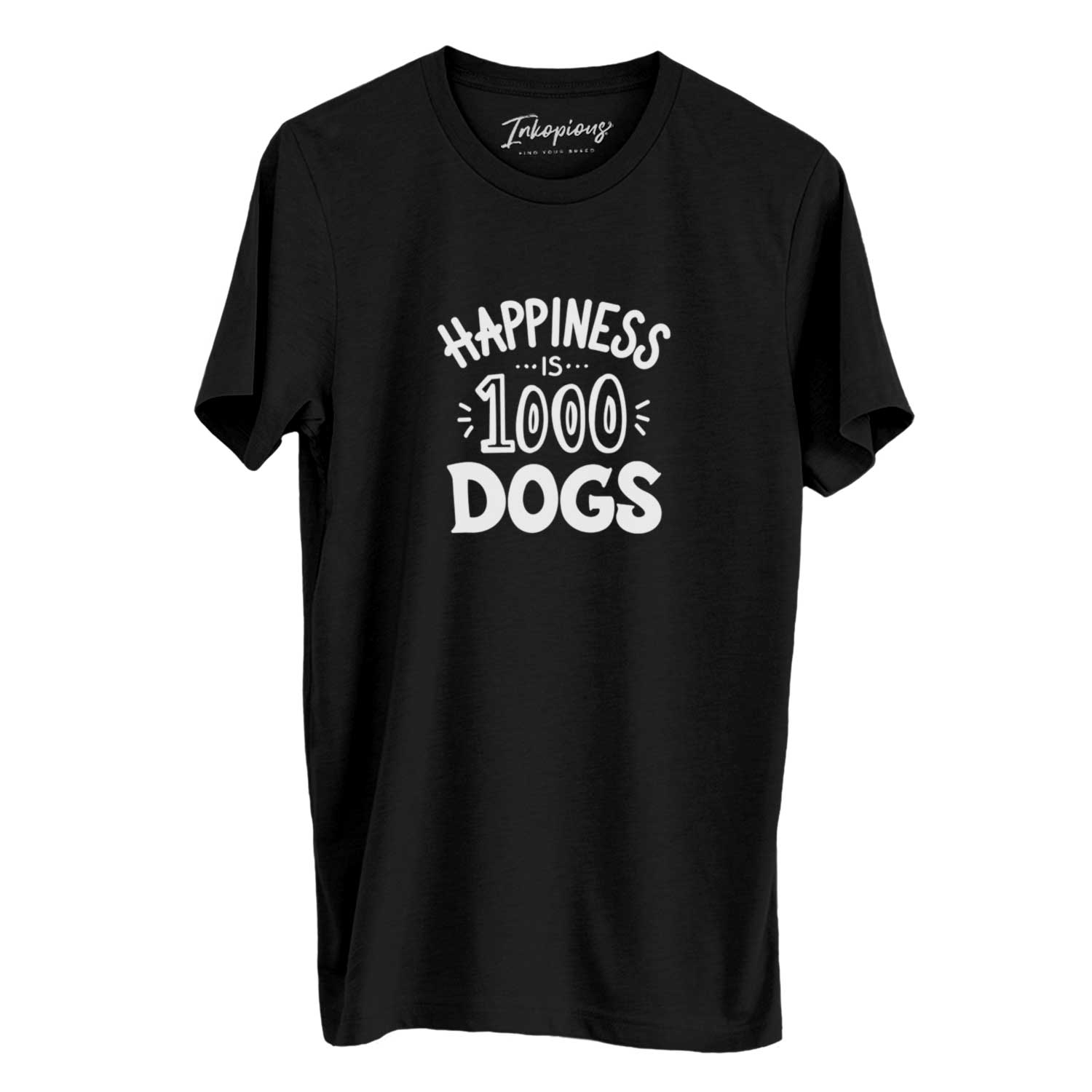 Happiness is 1000 Dogs - Unisex Crewneck