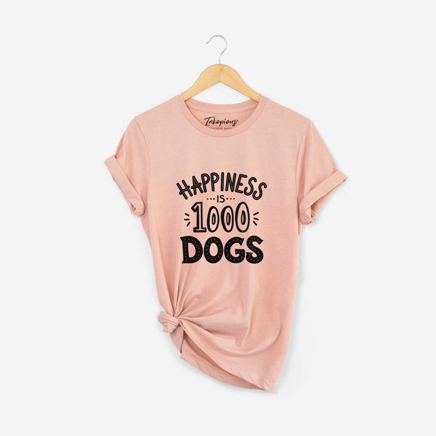 Happiness is 1000 Dogs - Unisex Crewneck