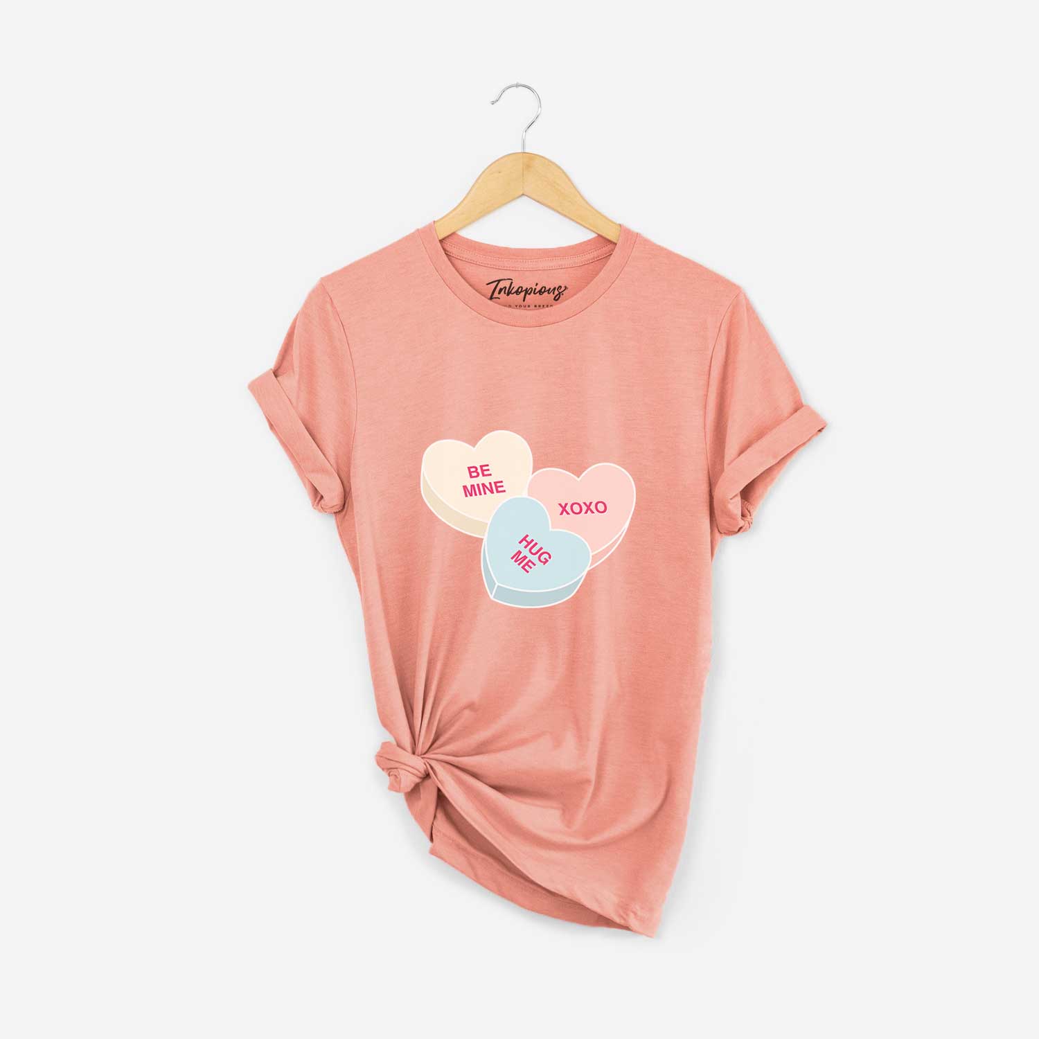 Valentine Candy Conversation Hearts - Unisex Crewneck