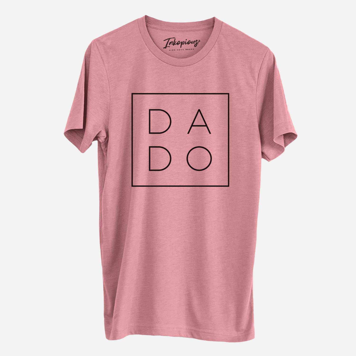 'Dado Boxed' design on a Mauve Unisex crewneck