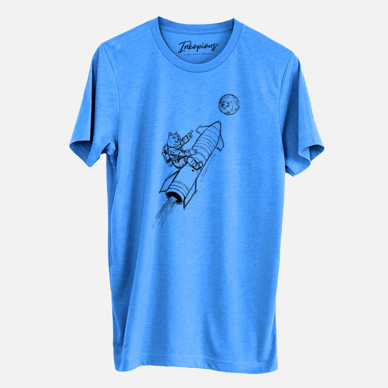 Doge to the Moon - Unisex Crewneck