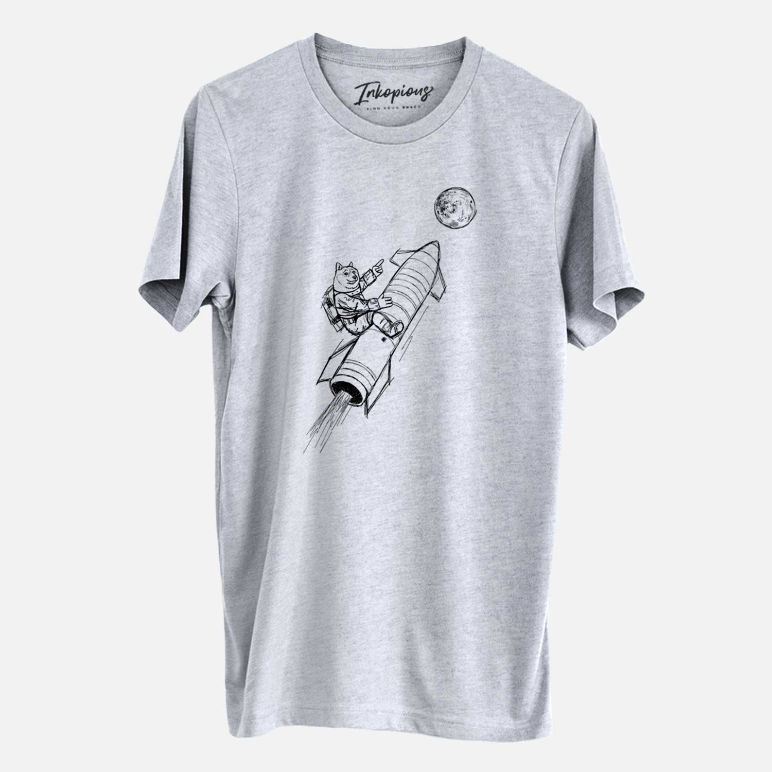 Doge to the Moon - Unisex Crewneck