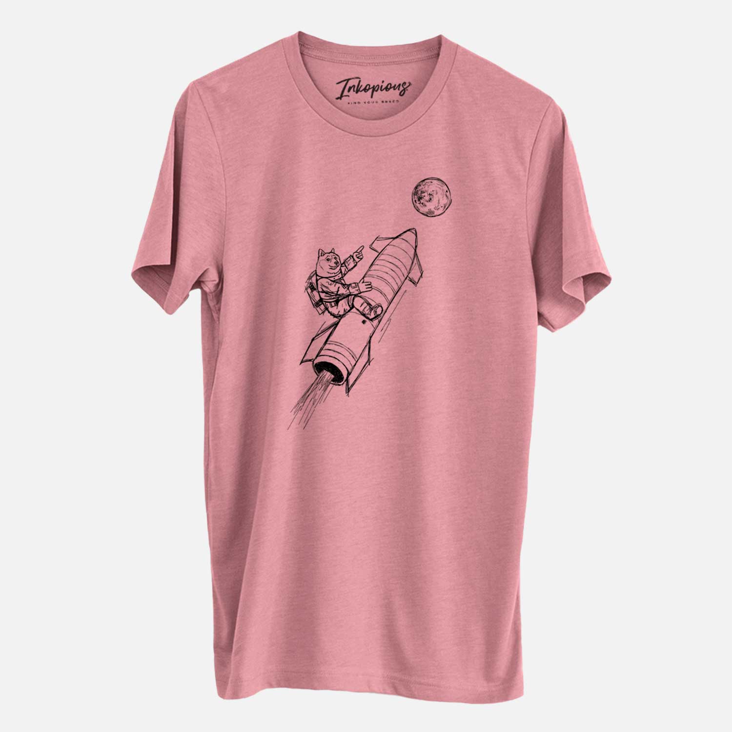 Doge to the Moon - Unisex Crewneck