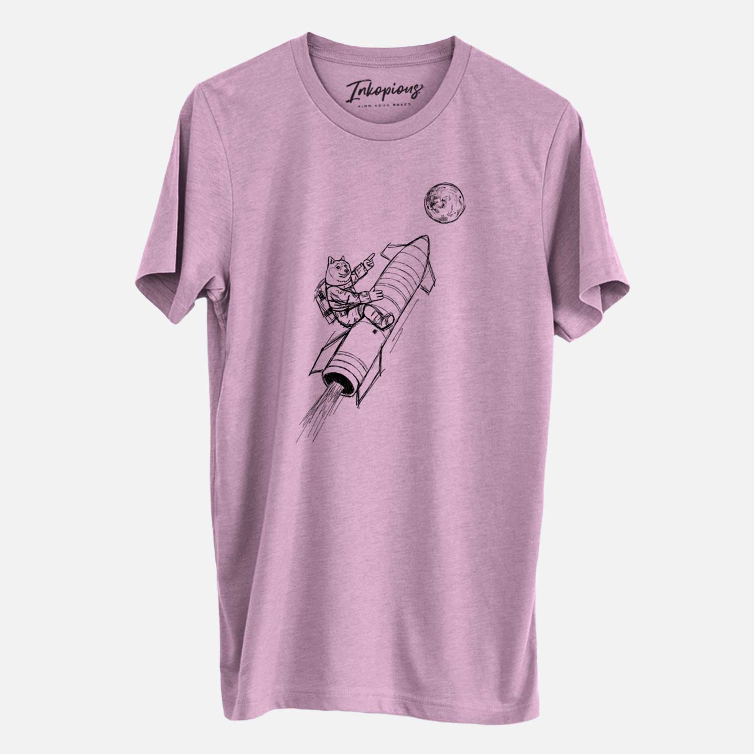 Doge to the Moon - Unisex Crewneck