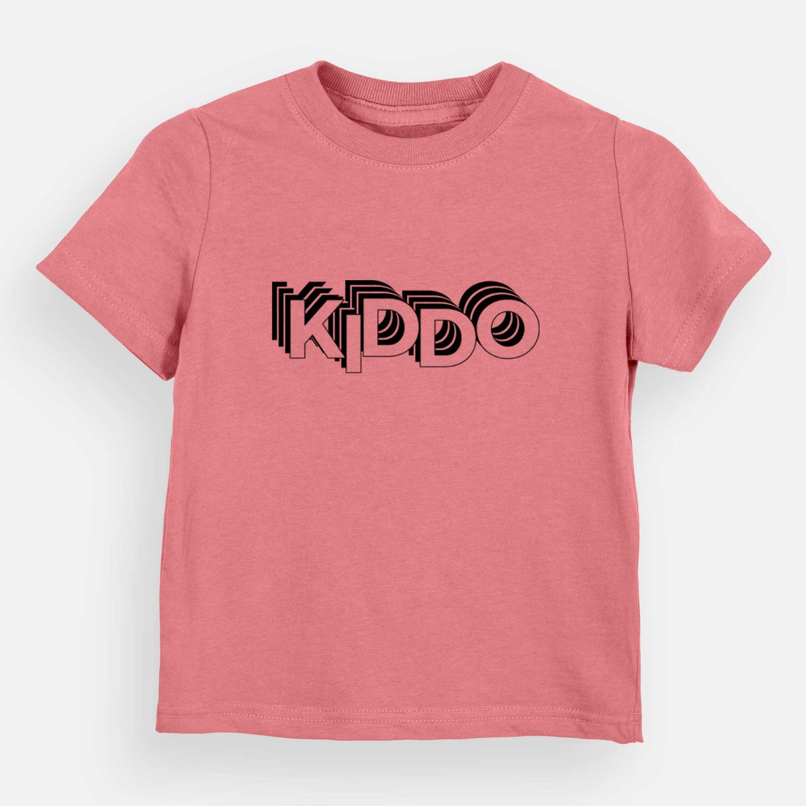 'Kiddo - Electristack Collection' design on a Mauve kids' shirt