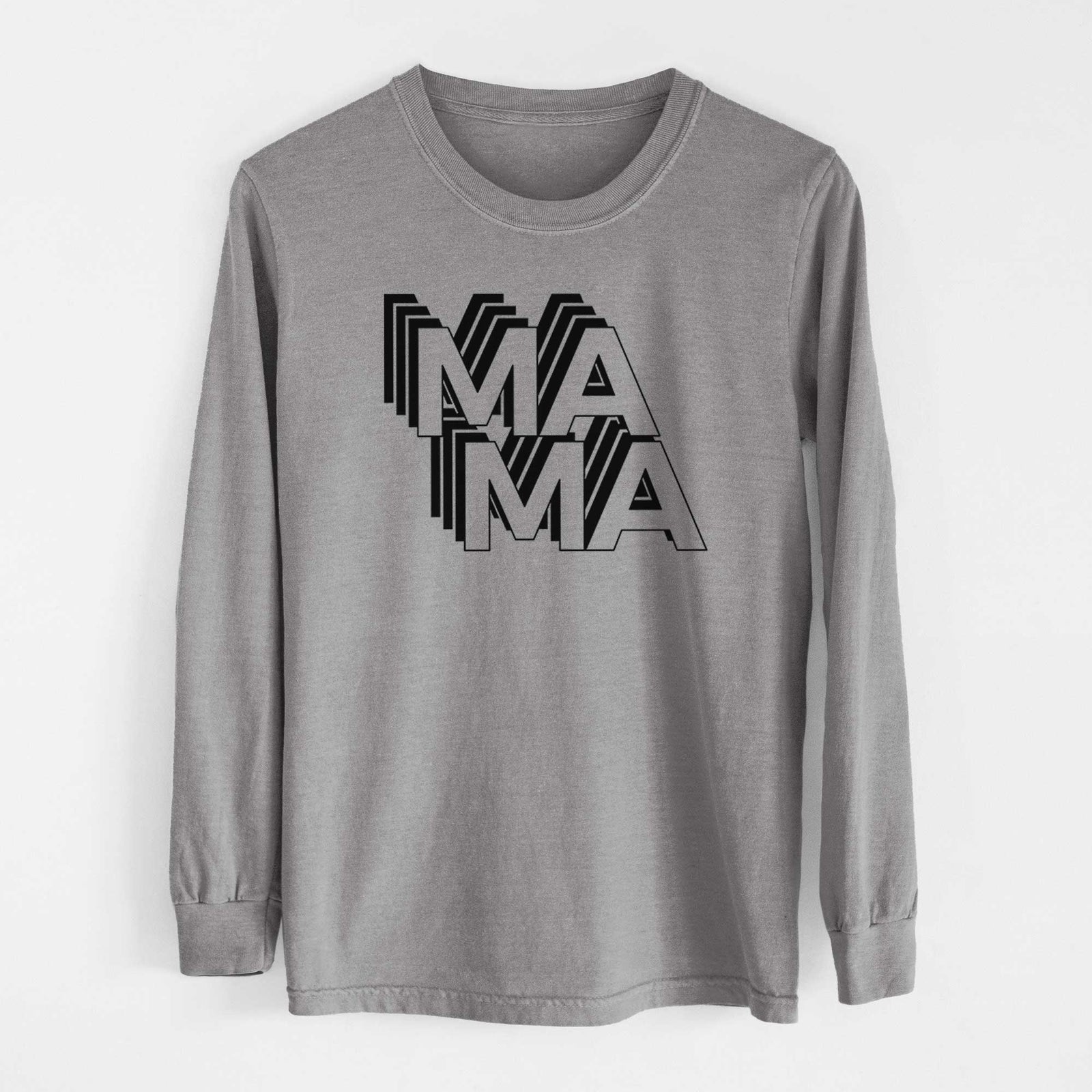 Electristack Mama - Heavyweight 100% Cotton Long Sleeve