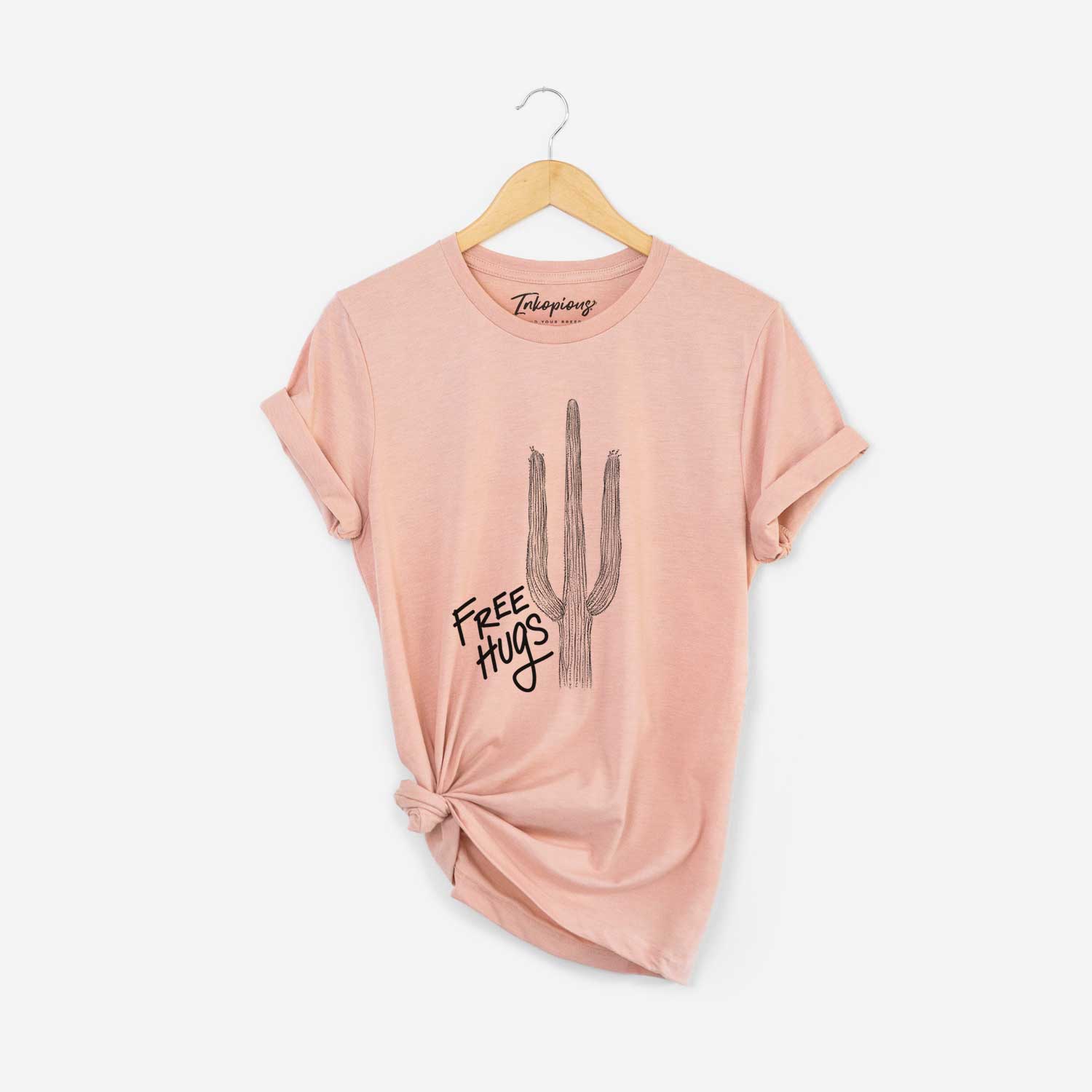 Free Hugs Saguaro Cactus - Unisex Crewneck
