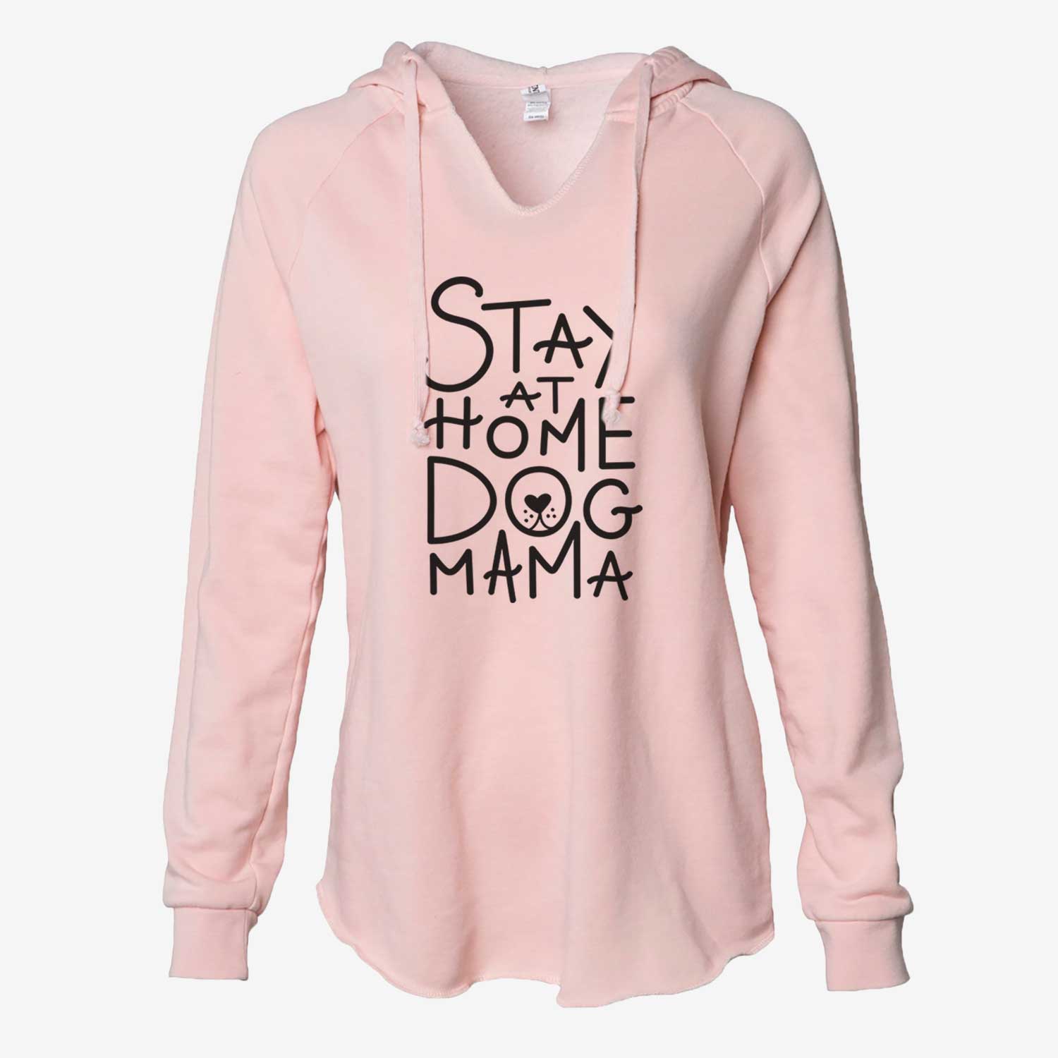 Stay at Home Dog Mama - Cali Wave Hooded Sweatshirt