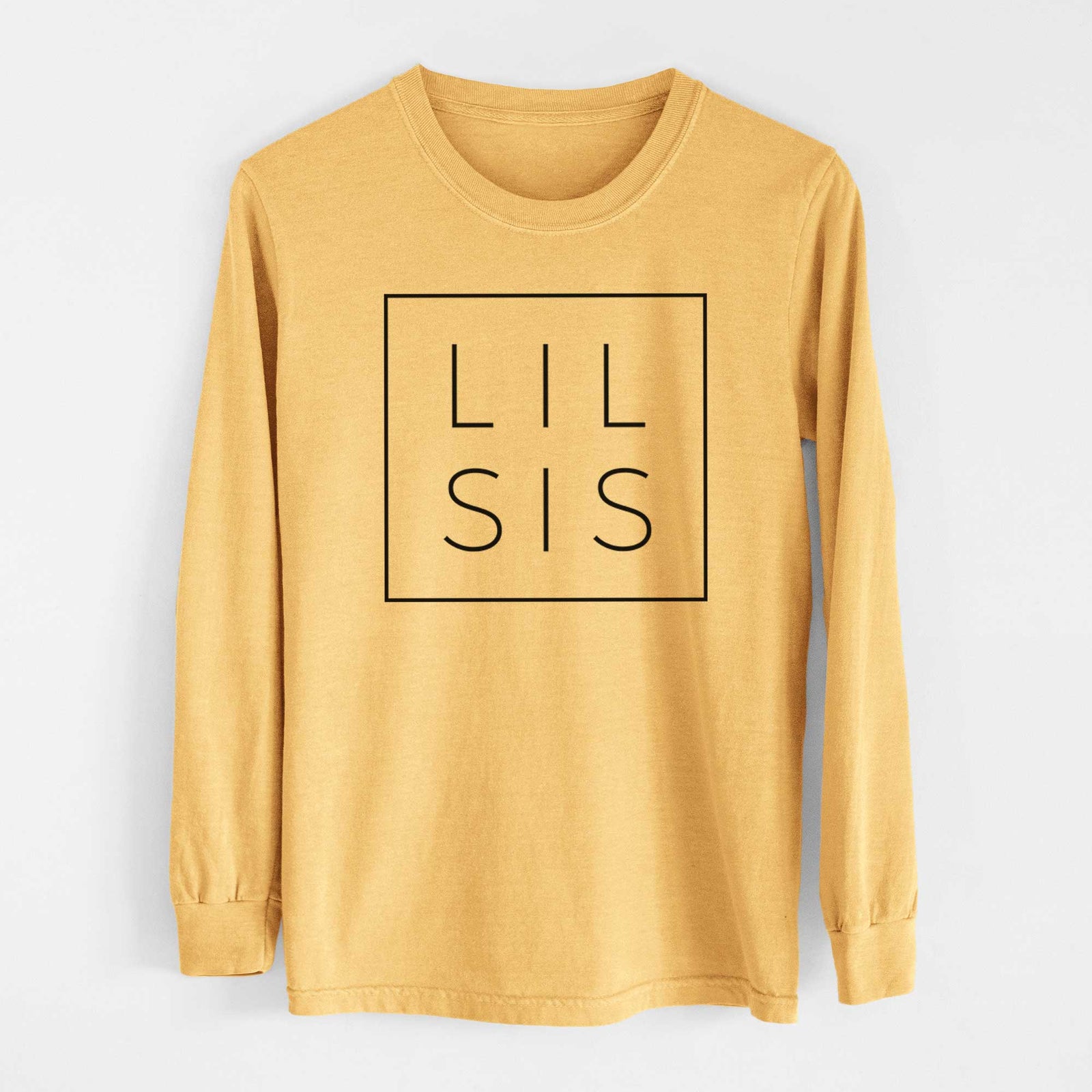 Lil Sis Boxed - Heavyweight 100% Cotton Long Sleeve