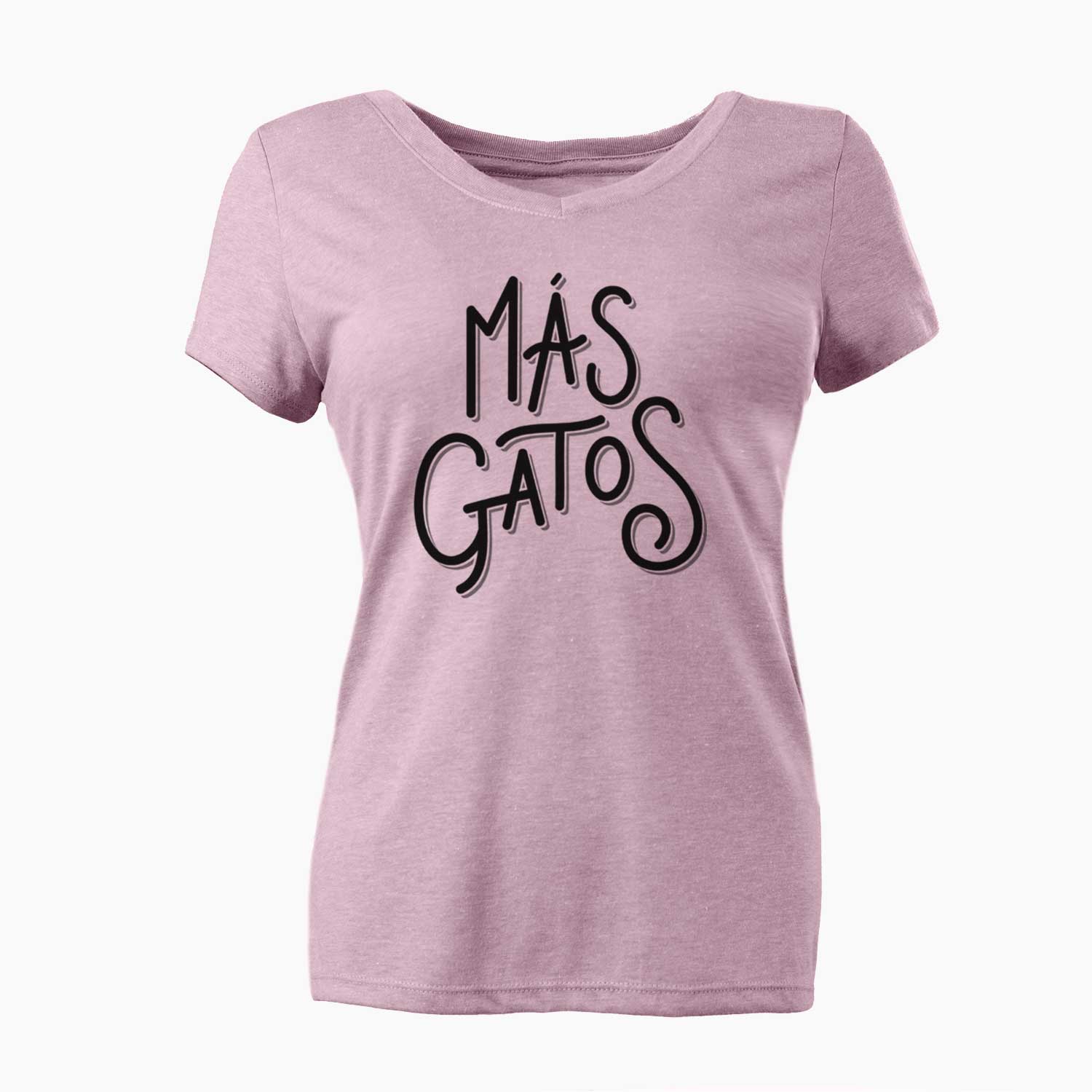 Mas Gatos - Women's V-neck Shirt