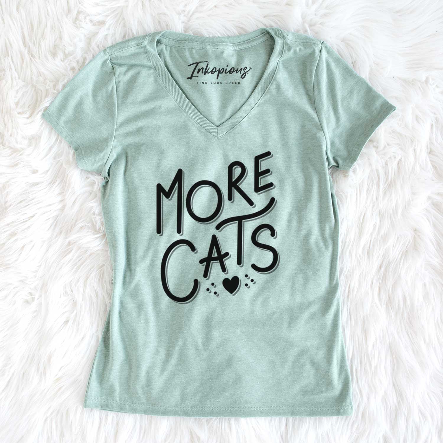 More Cats - Women's V-neck Shirt