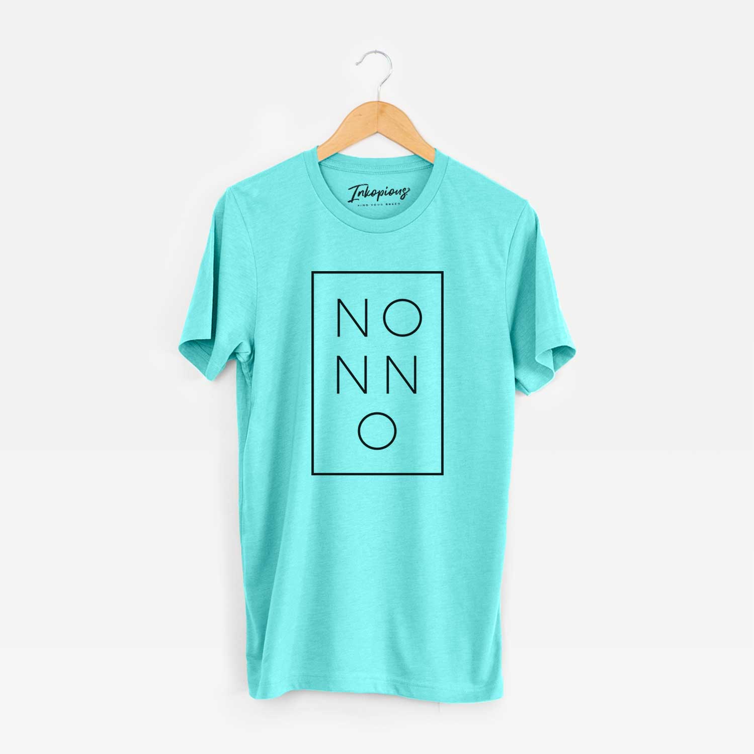 'Nonno Boxed' design on a Sea Green Unisex crewneck