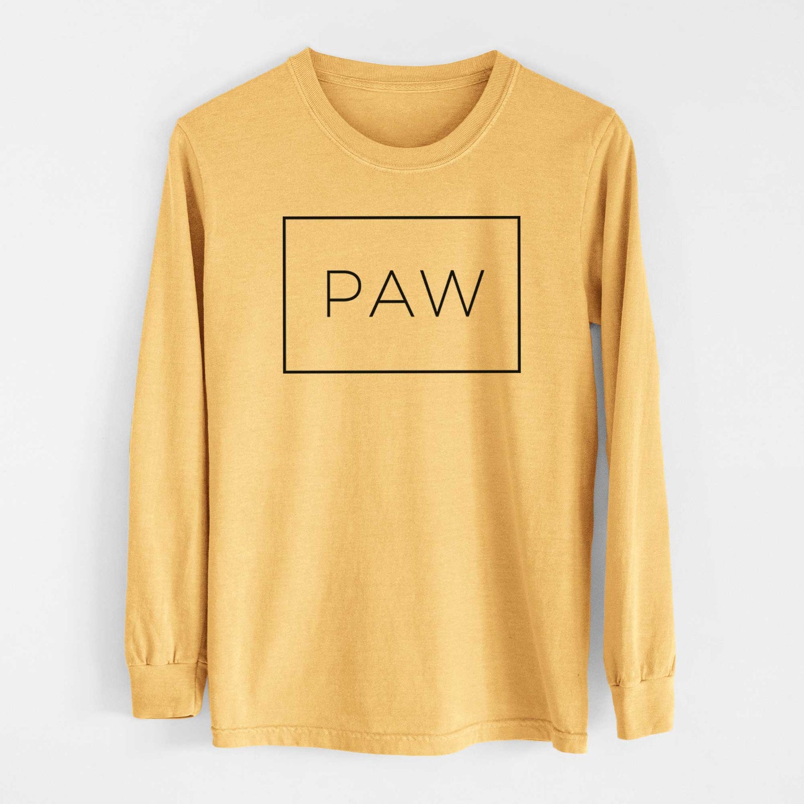 Paw Boxed - Heavyweight 100% Cotton Long Sleeve