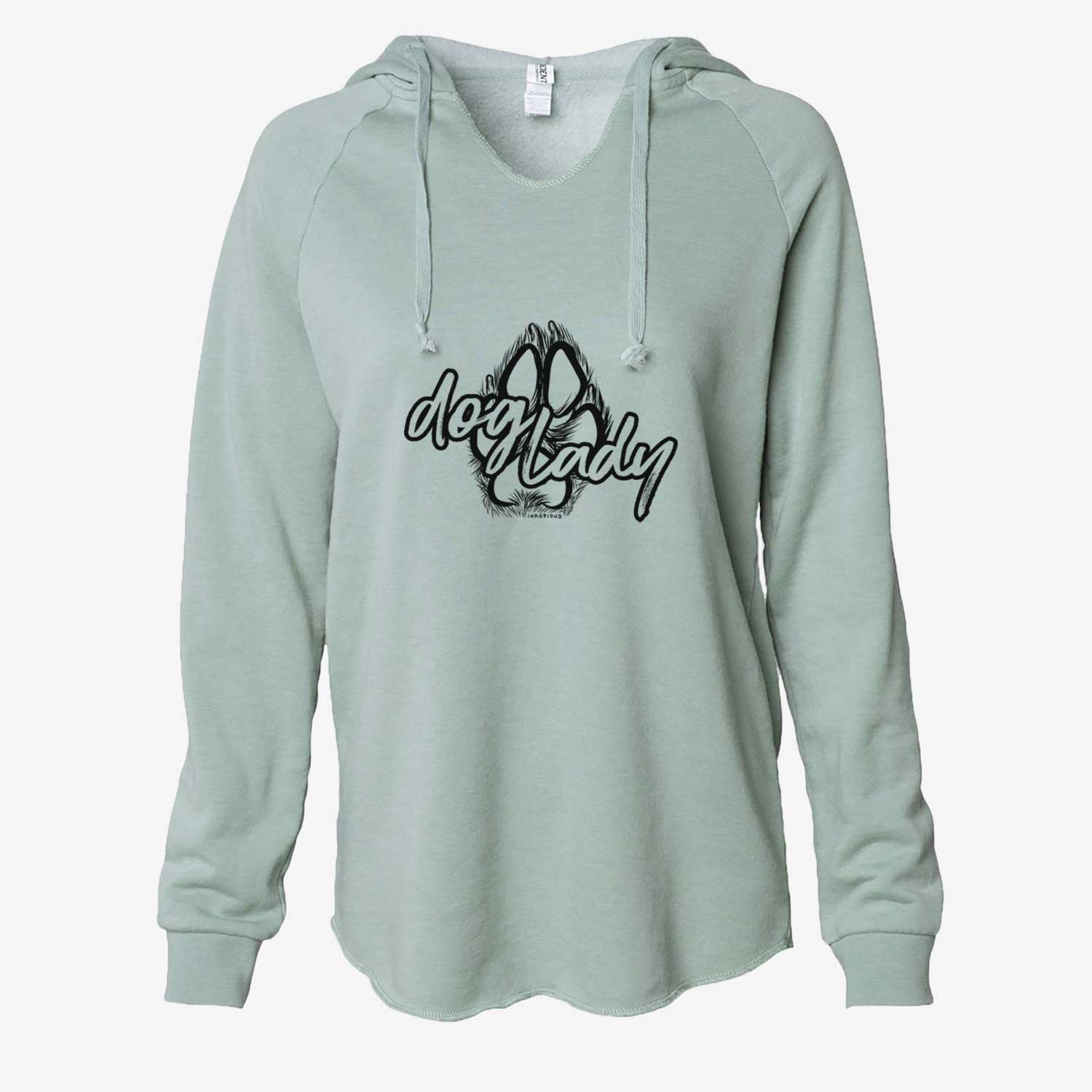 Dog Lady - Paw Collection - Cali Wave Hooded Sweatshirt