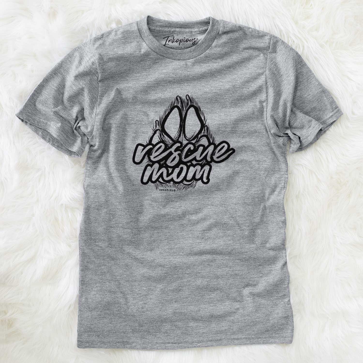 Rescue Mom - Paw Collection - Unisex Crewneck