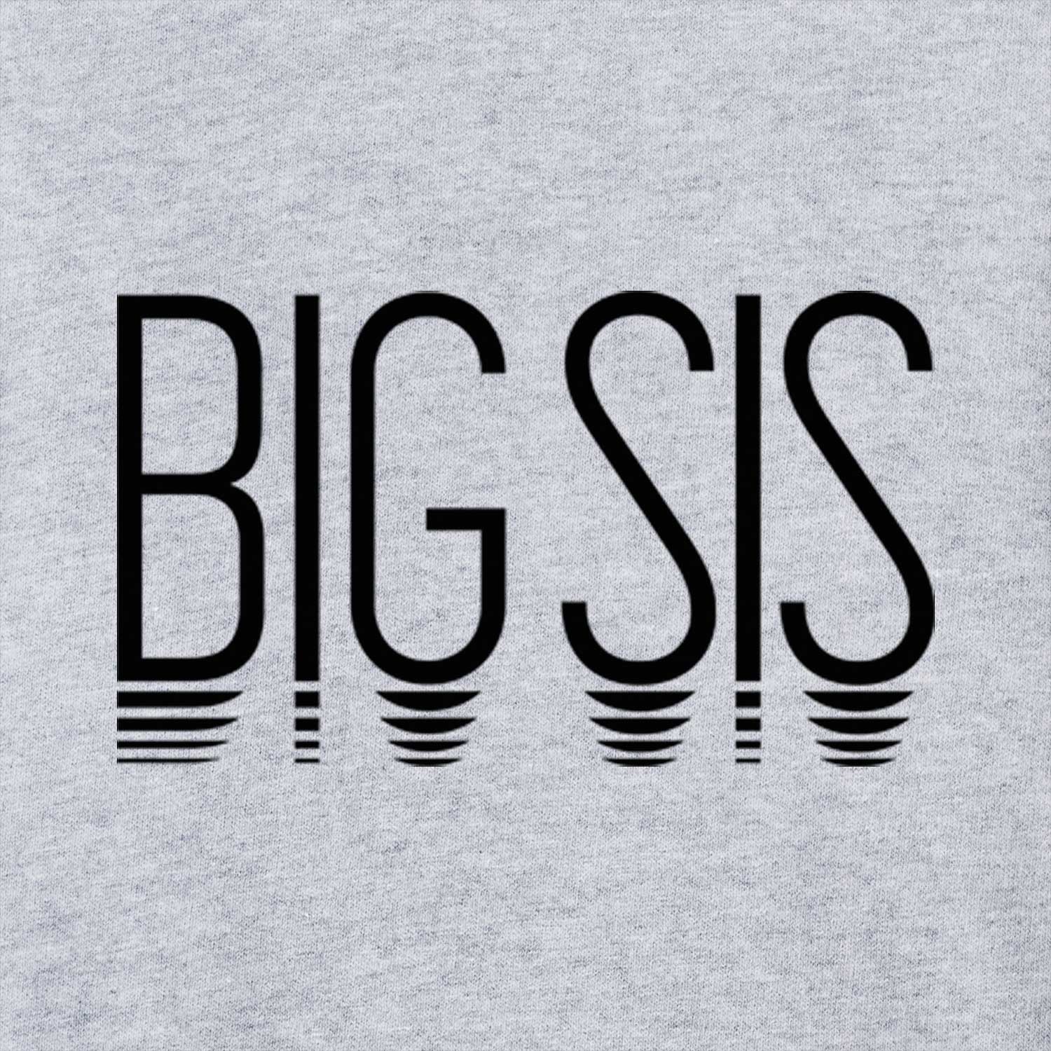 'Big Sis - Reflections Collection' design on an Inkopious kids' shirt