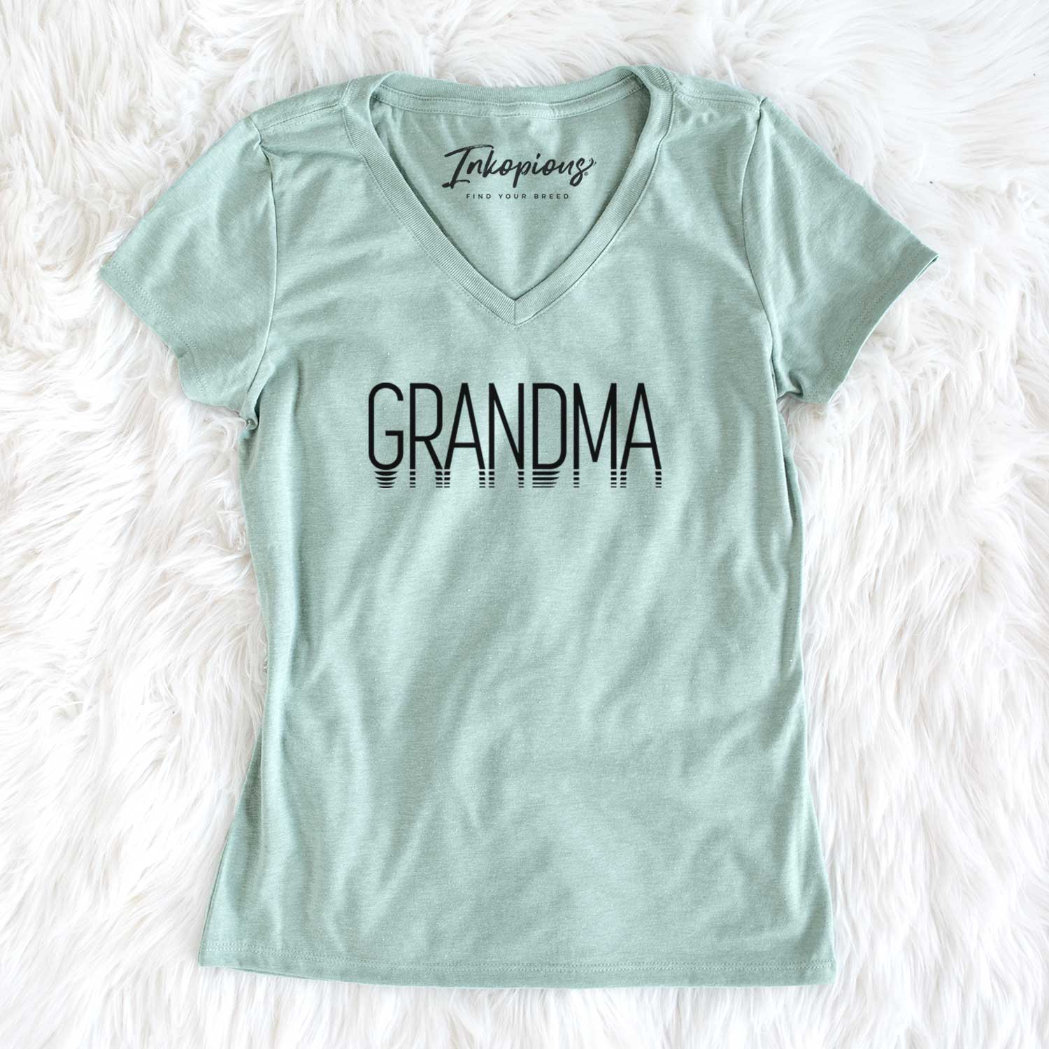 Grandma - Reflections Collection - Women's V-neck Shirt