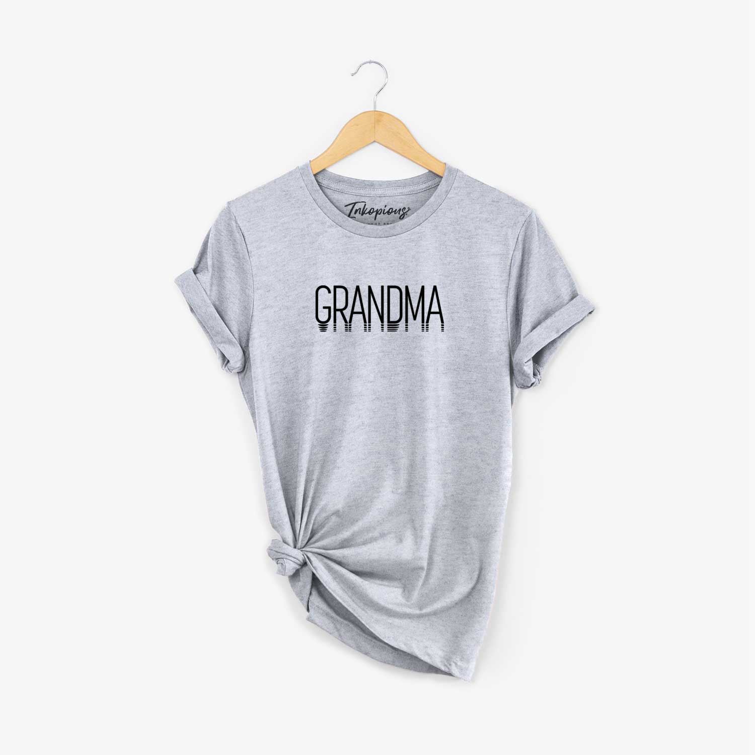 'Grandma - Reflections Collection' design on a Grey Unisex crewneck