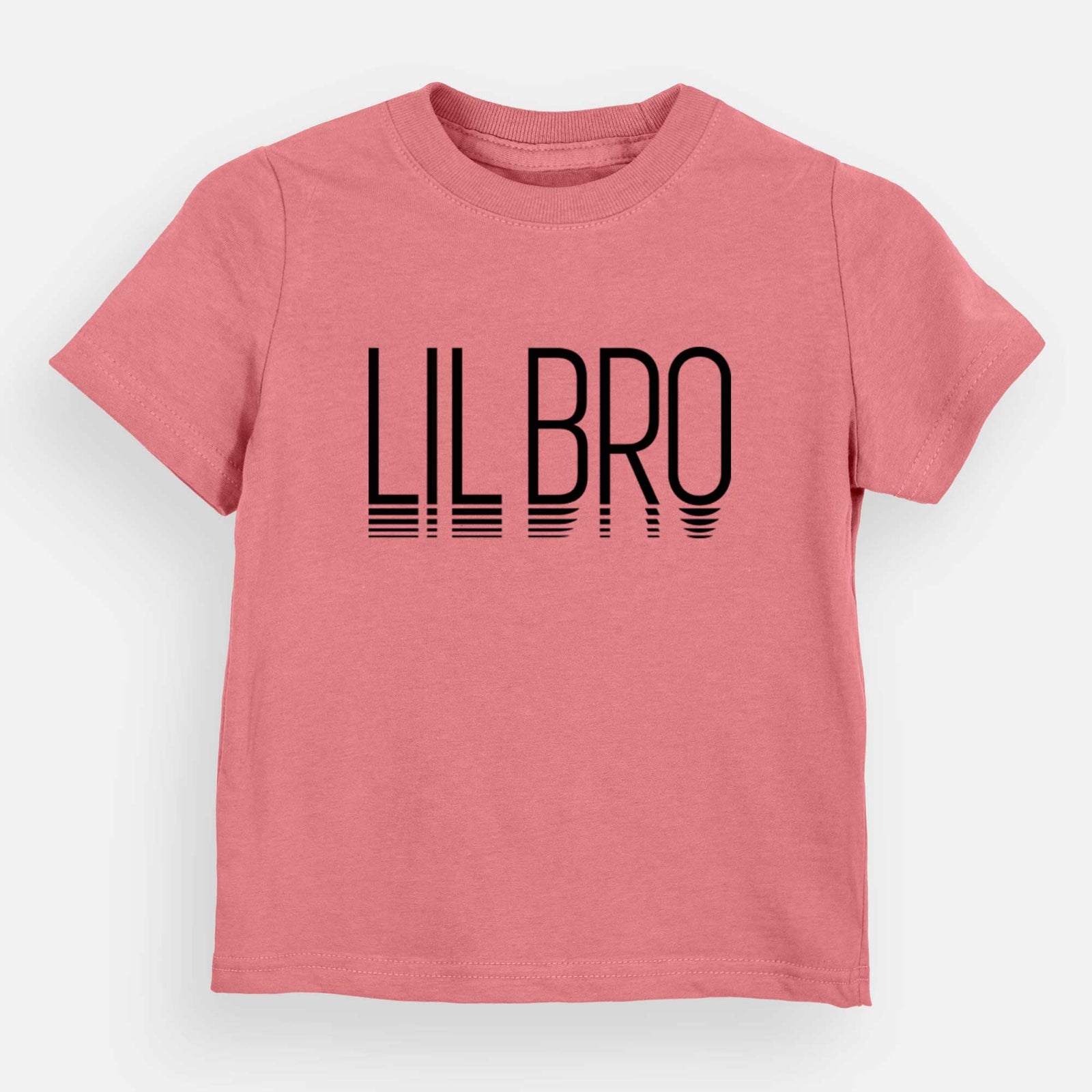 'Lil Bro - Reflections Collection' design on a Mauve kids' shirt