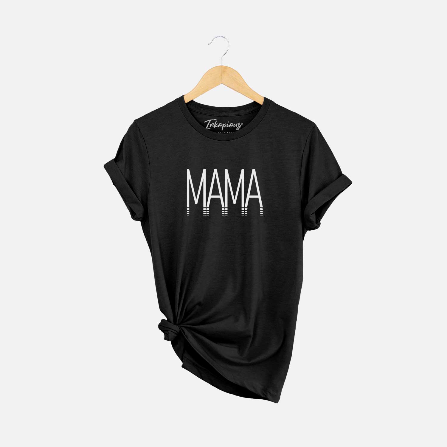 'Mama - Reflections Collection' design on a Black Unisex crewneck