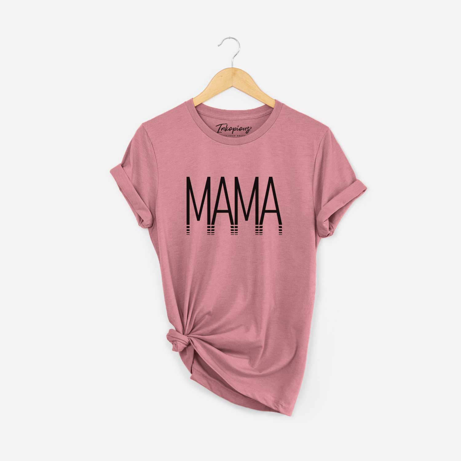 'Mama - Reflections Collection' design on a Mauve Unisex crewneck