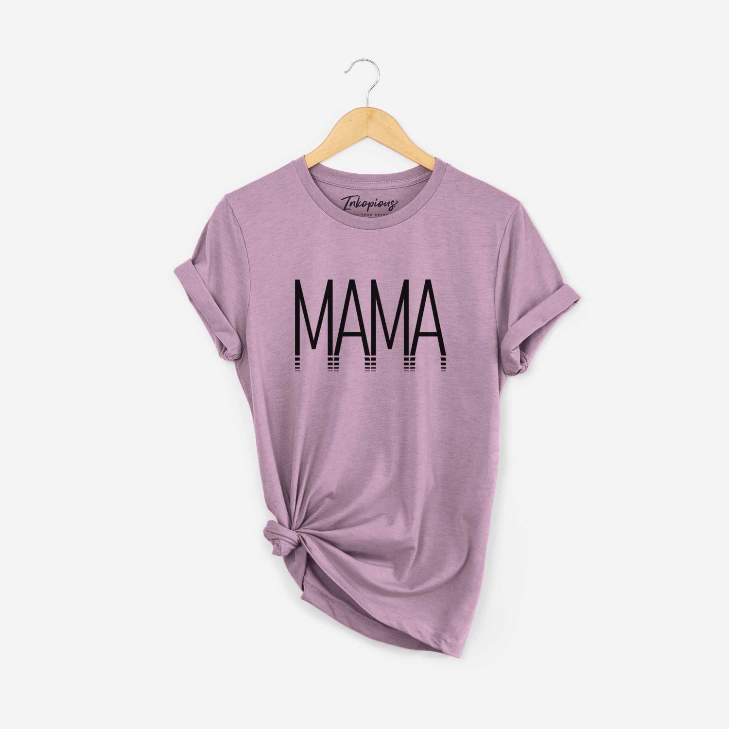 'Mama - Reflections Collection' design on an Orchid Unisex crewneck