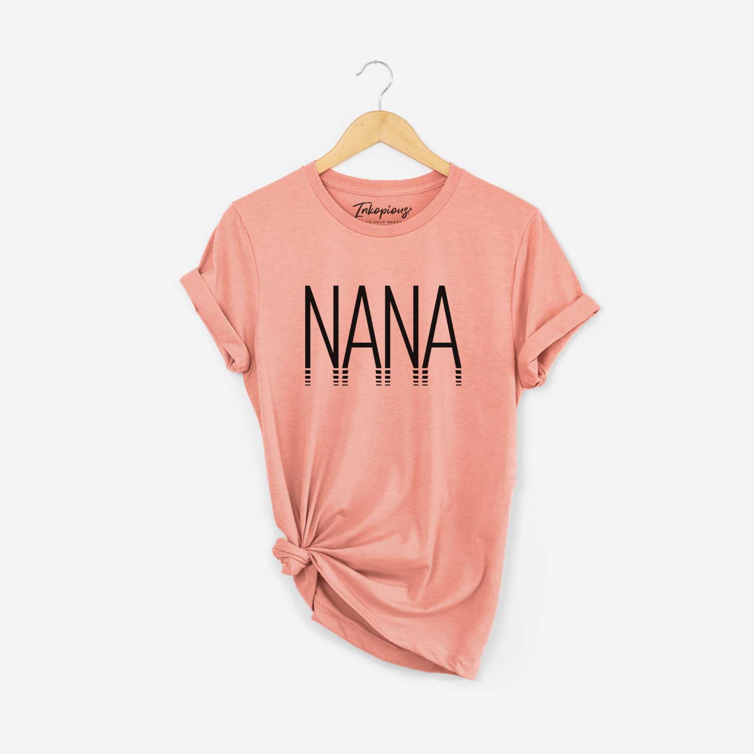 'Nana - Reflections Collection' design on a Sunset Unisex crewneck