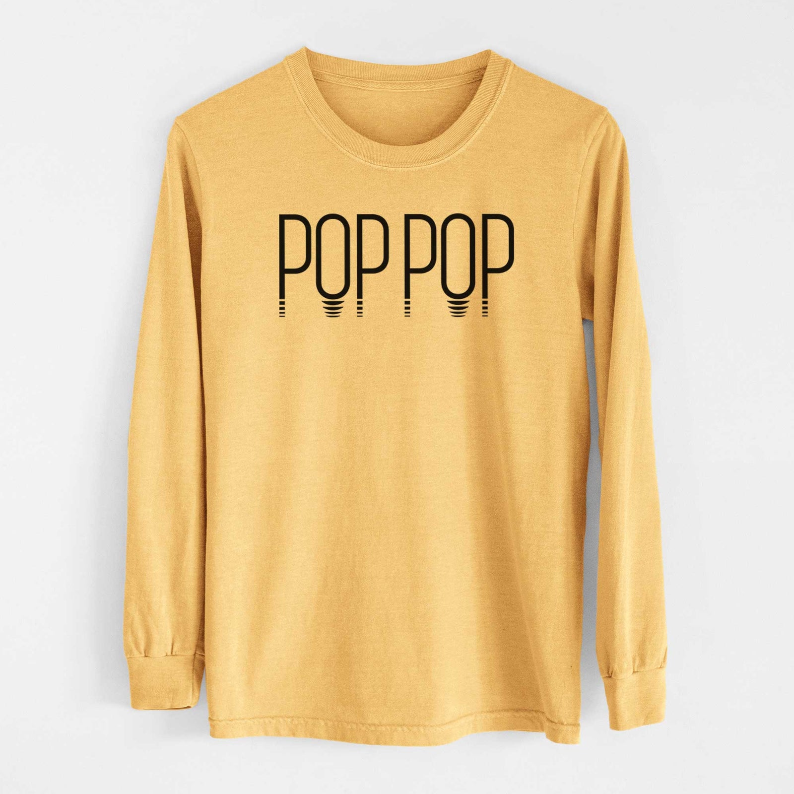 Reflections Pop Pop - Heavyweight 100% Cotton Long Sleeve