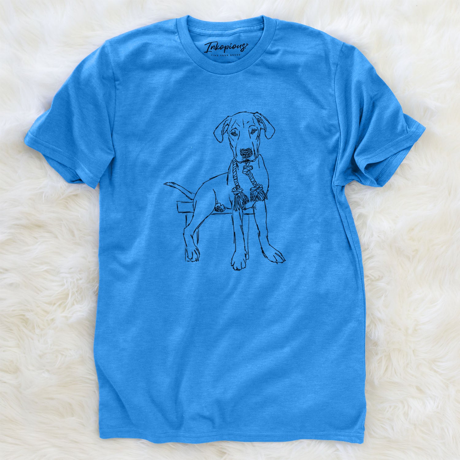 Doodled Carson the Mixed Breed - Unisex Crewneck