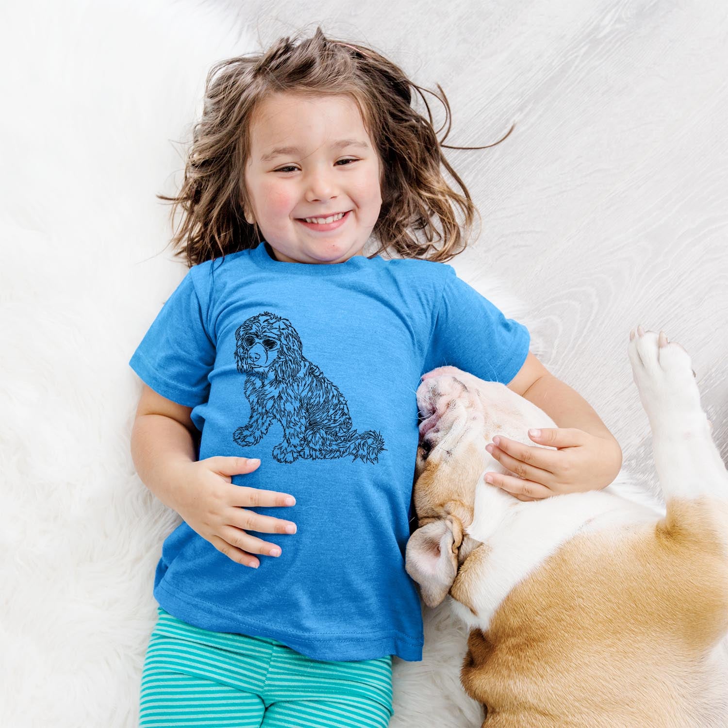 Doodled Coco the Cocker Spaniel - Kids/Youth/Toddler Shirt