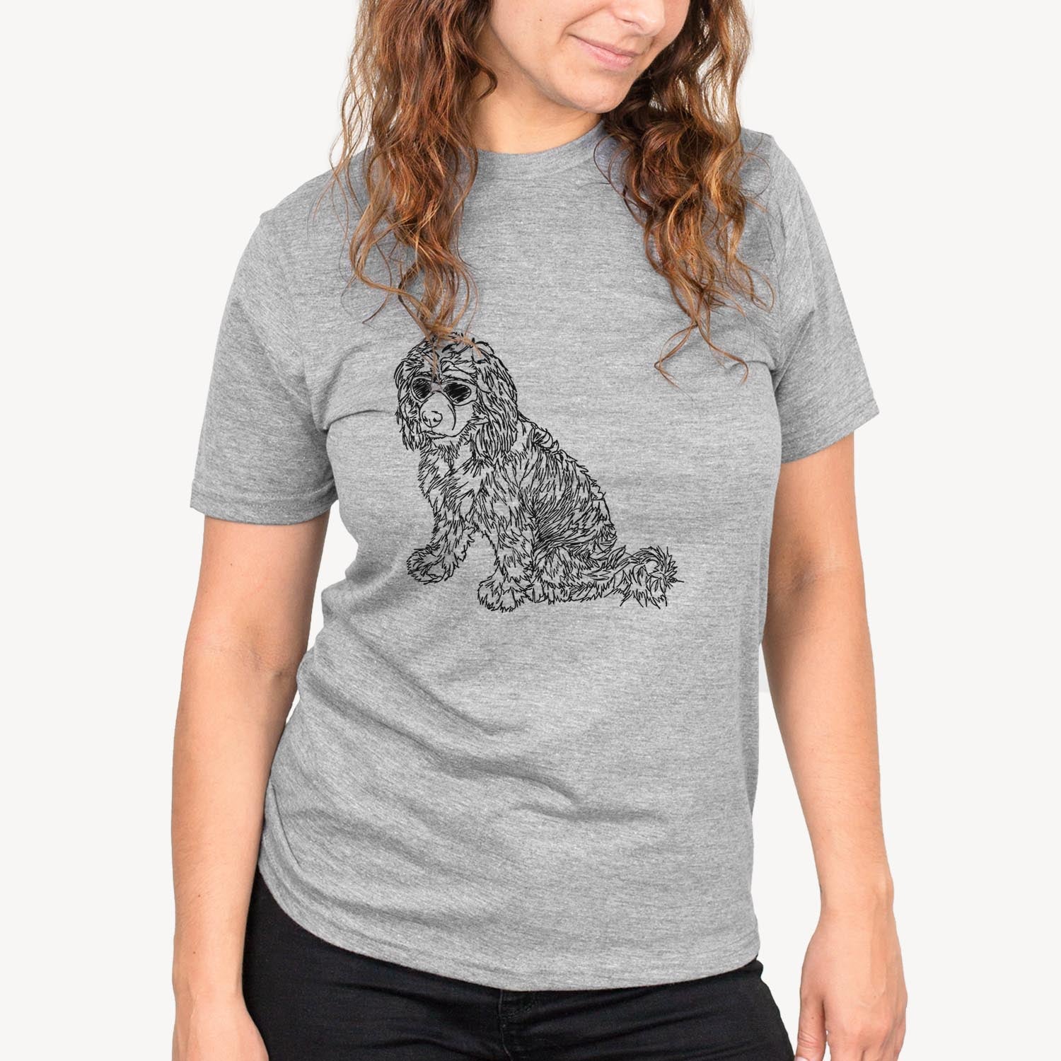 Doodled Coco the Cocker Spaniel - Unisex Crewneck