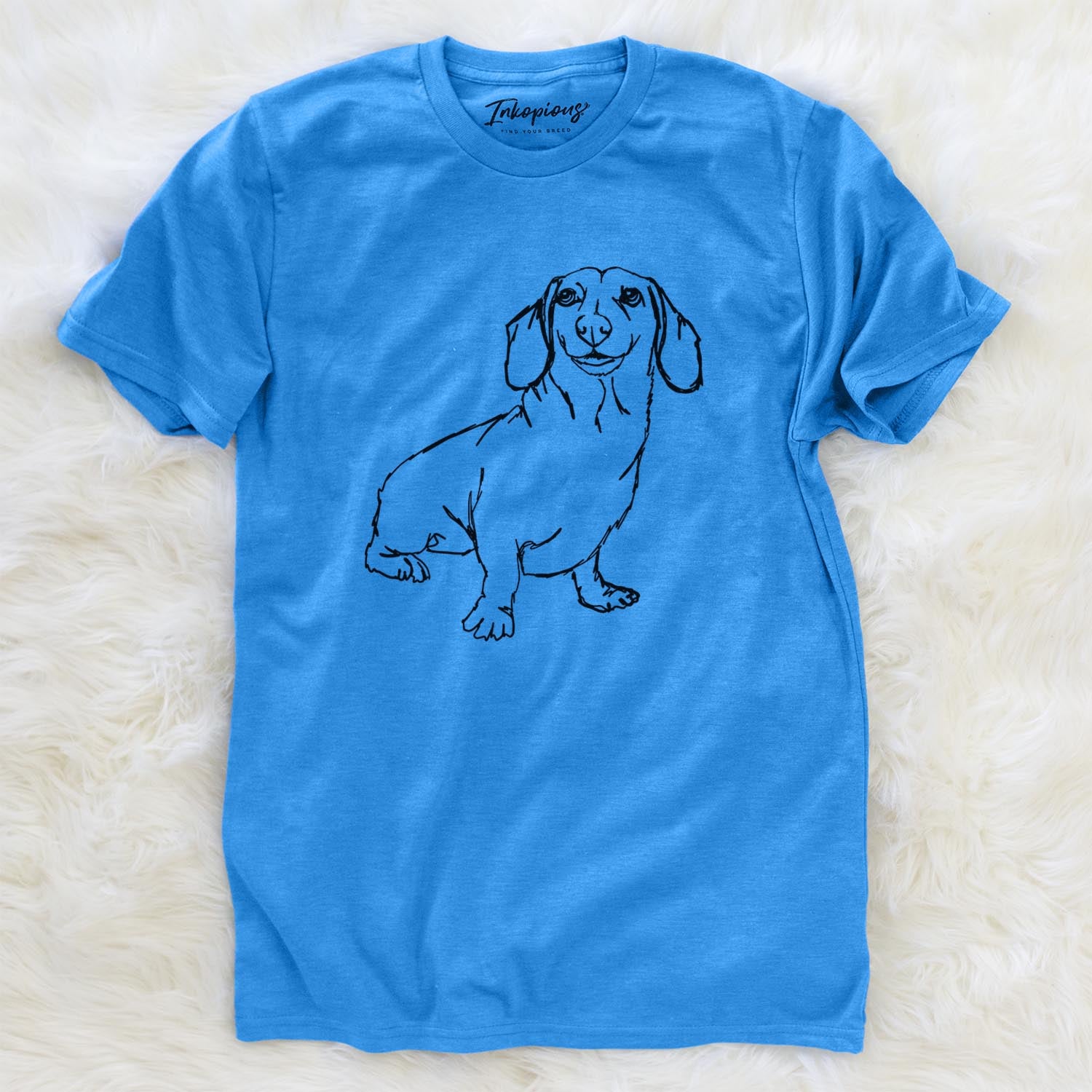 Doodled Dachshund - Unisex Crewneck