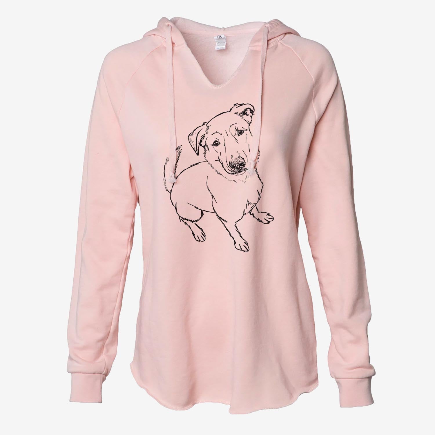 Doodled Ike the Lab Mix - Cali Wave Hooded Sweatshirt