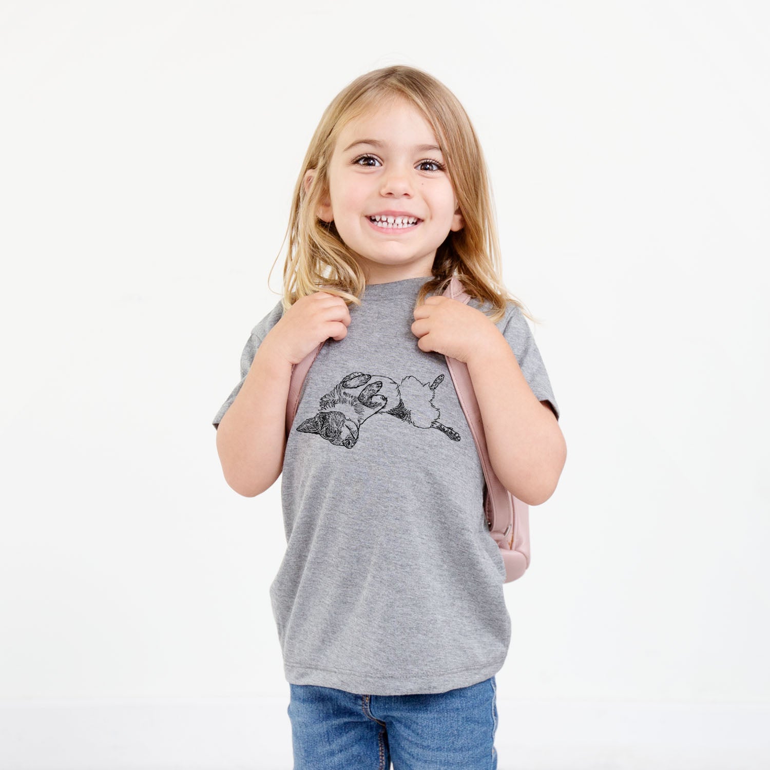 Doodled Kira the Australian Cattle Dog - Kids/Youth/Toddler Shirt