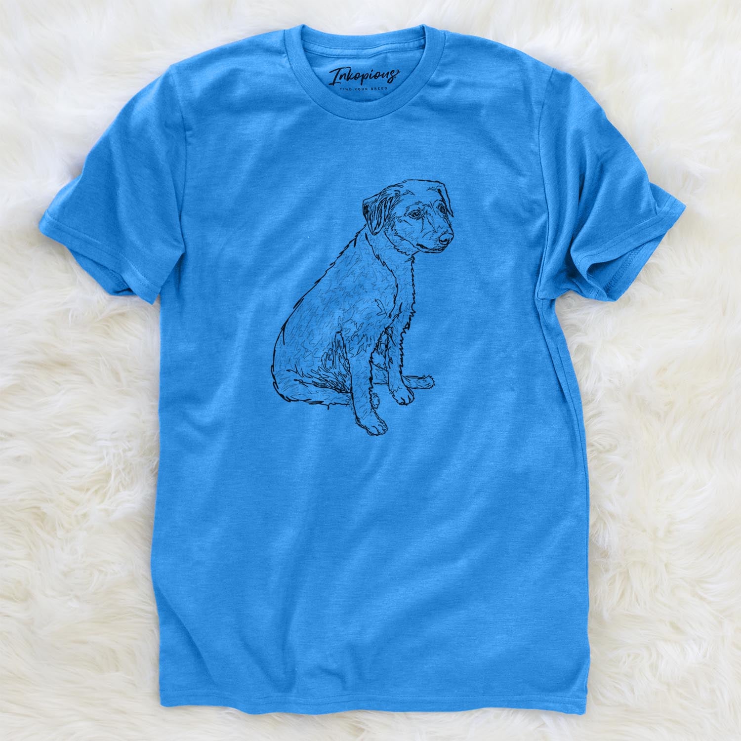Doodled Poochie the Mixed Breed - Unisex Crewneck