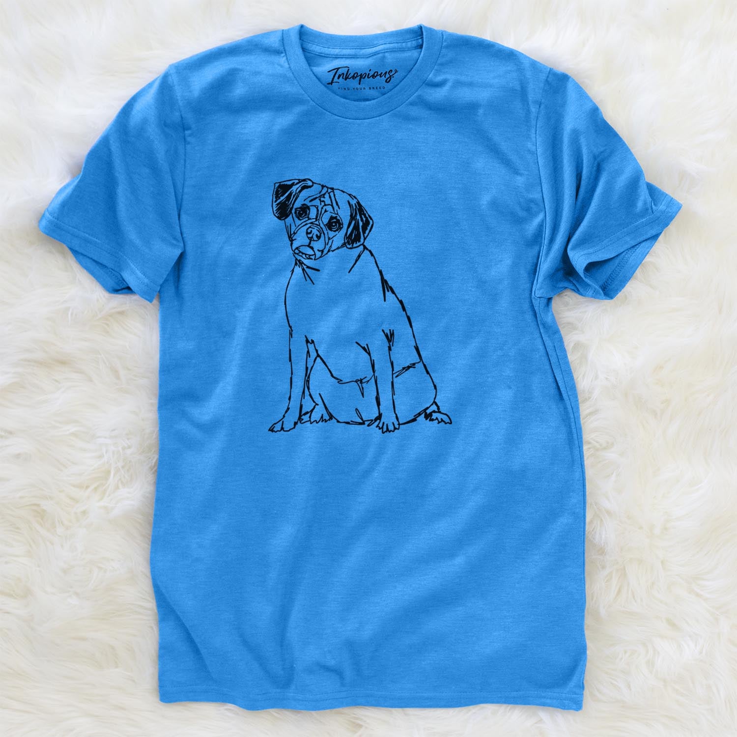 Doodled Puggle - Unisex Crewneck