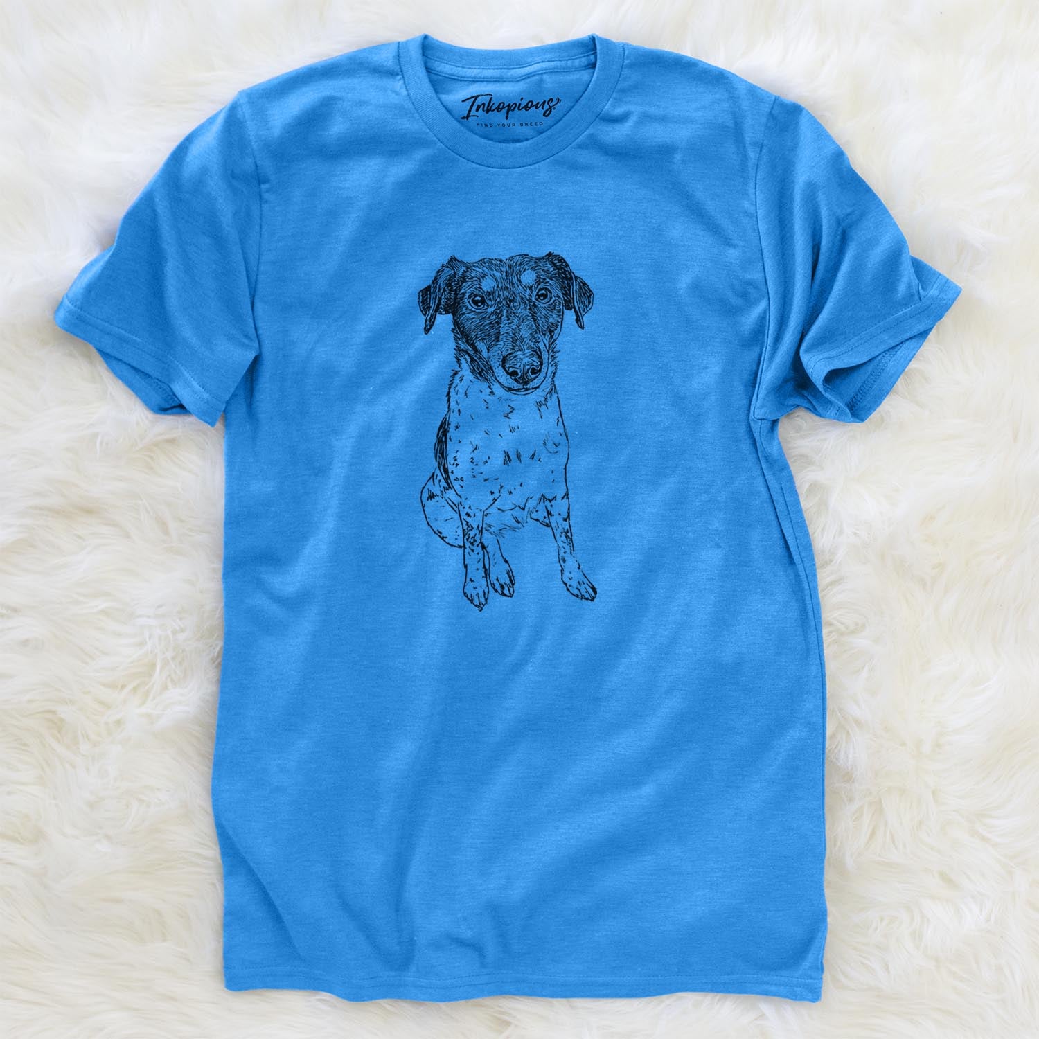 Doodled Rosie the Terrier Mix - Unisex Crewneck