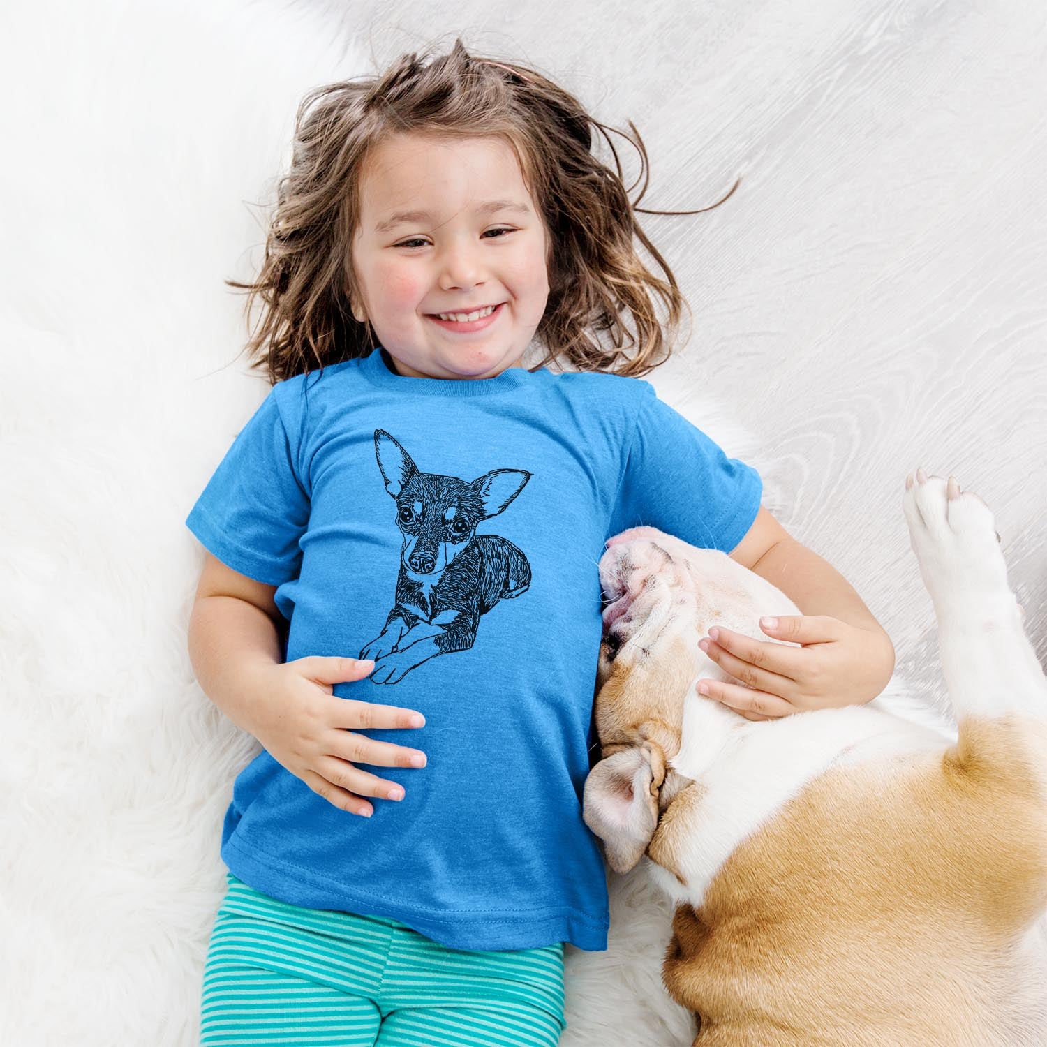 Doodled Sparty the Mixed Breed - Kids/Youth/Toddler Shirt