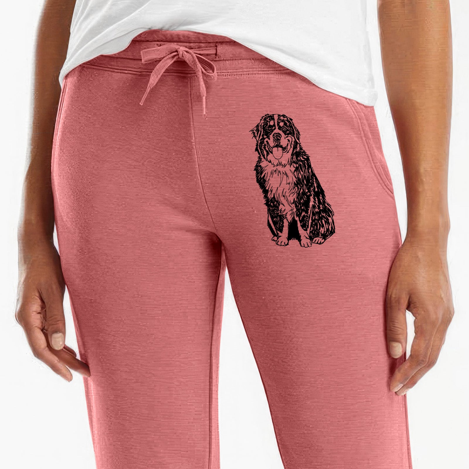 Doodled Bernese Mountain Dog - Women's Cali Wave Joggers