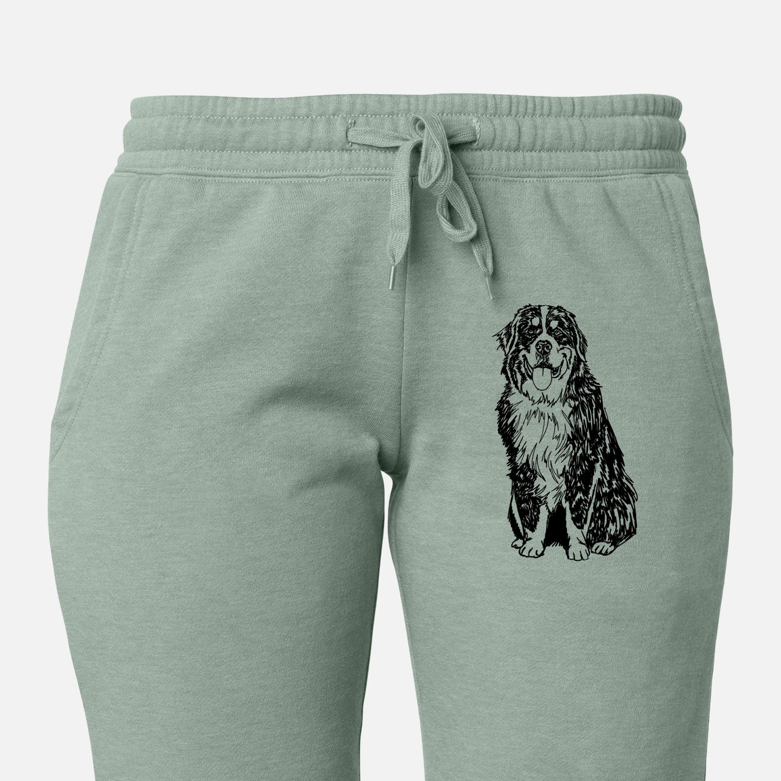 Doodled Bernese Mountain Dog - Women's Cali Wave Joggers