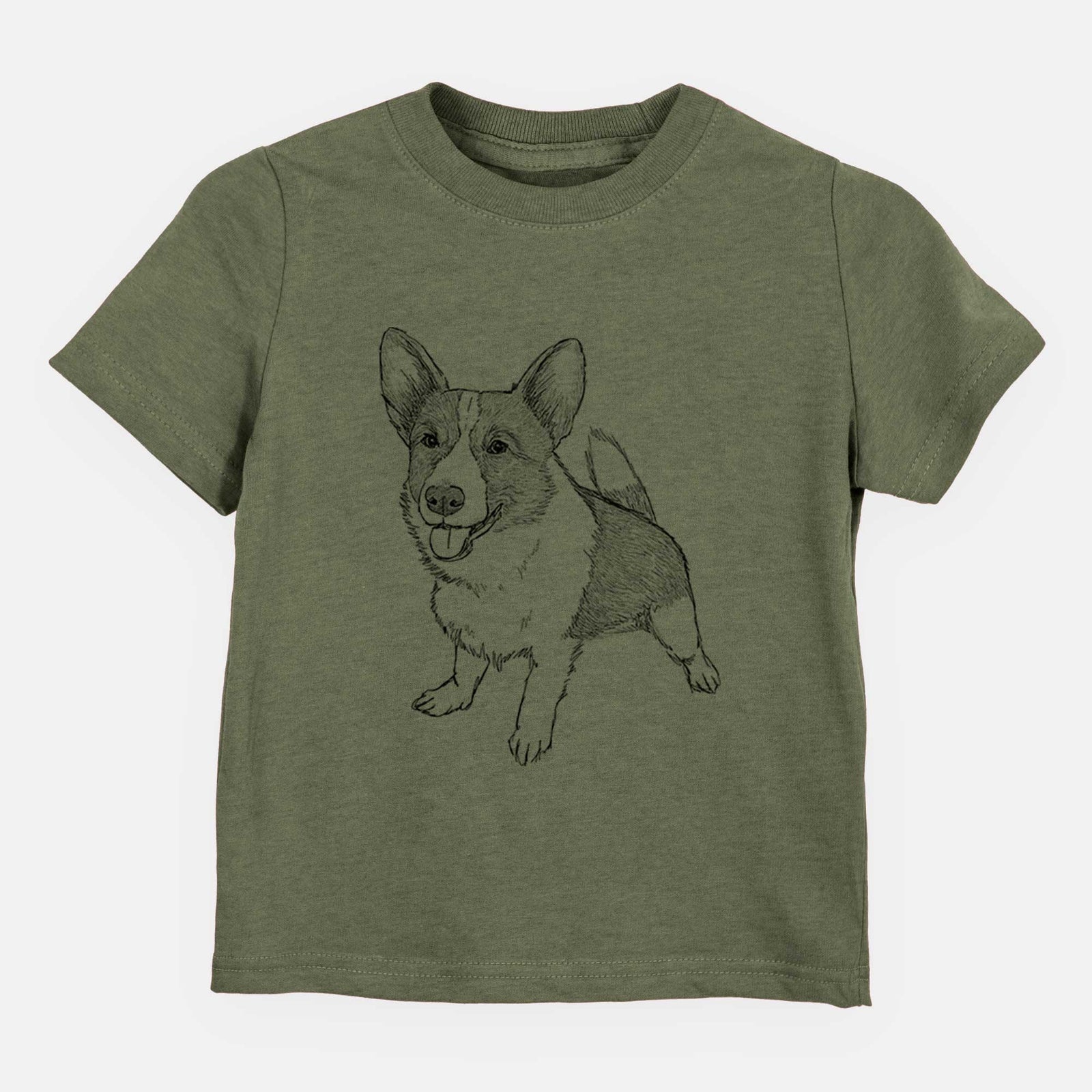 Doodled Chapito the Corgi - Kids/Youth/Toddler Shirt