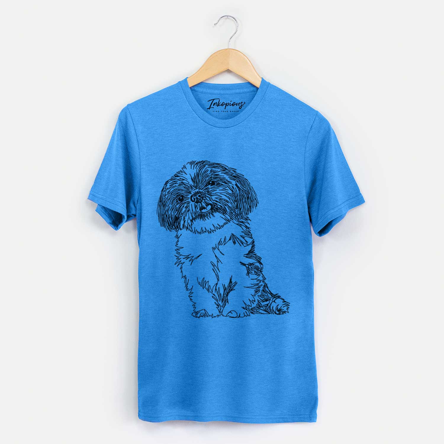Doodled Ethel the Shih Tzu - Unisex Crewneck