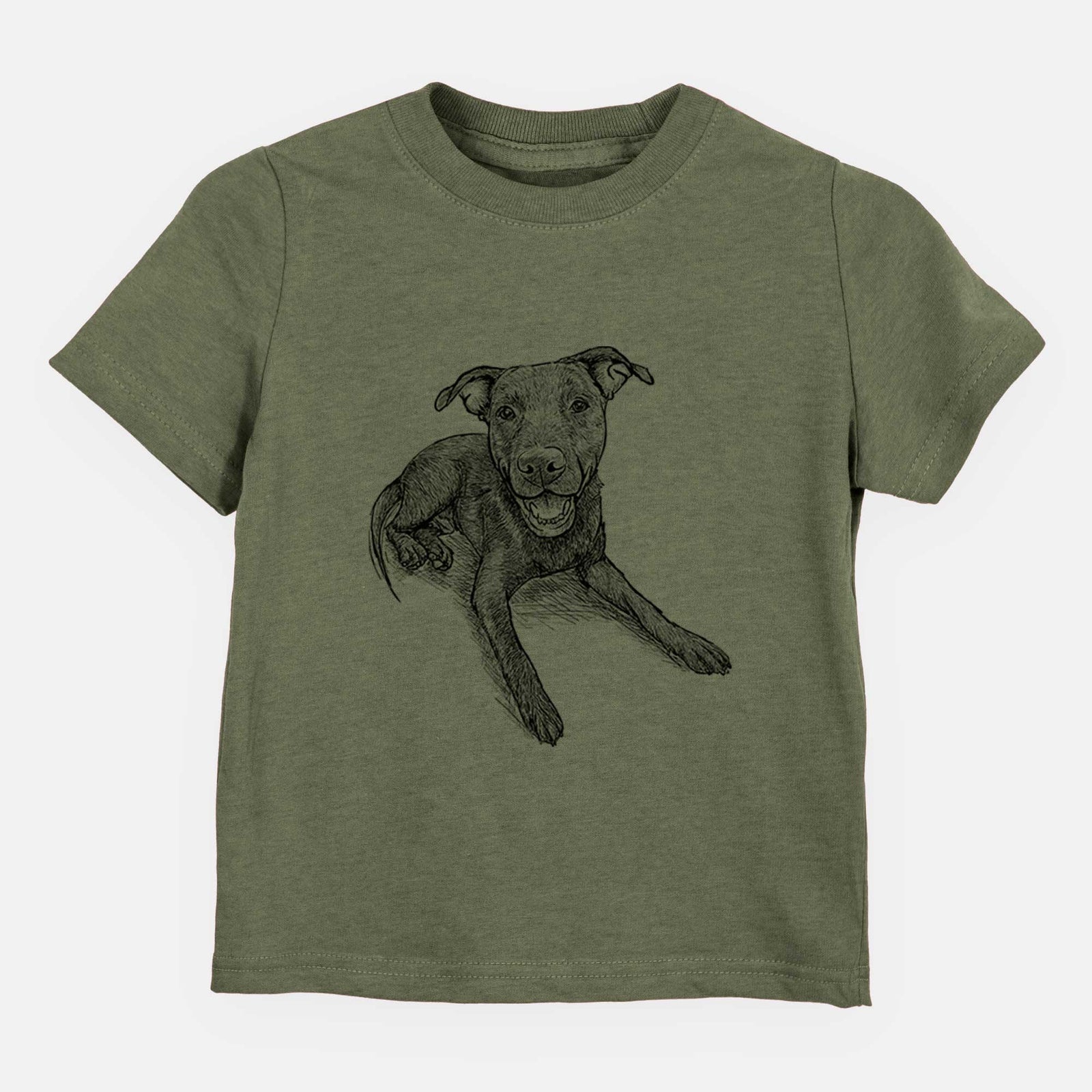 Doodled Forrest the Mixed Breed - Kids/Youth/Toddler Shirt