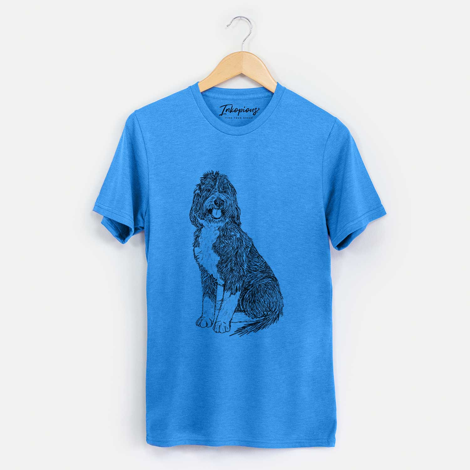 Doodled Fred the Saint Berdoodle - Unisex Crewneck