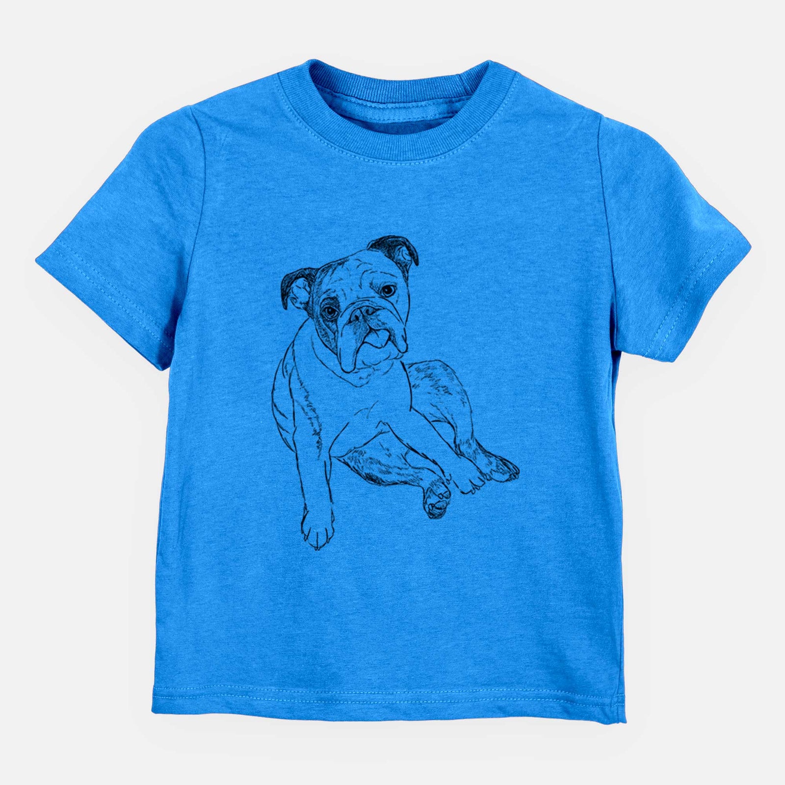 Doodled Gemma the English Bulldog - Kids/Youth/Toddler Shirt