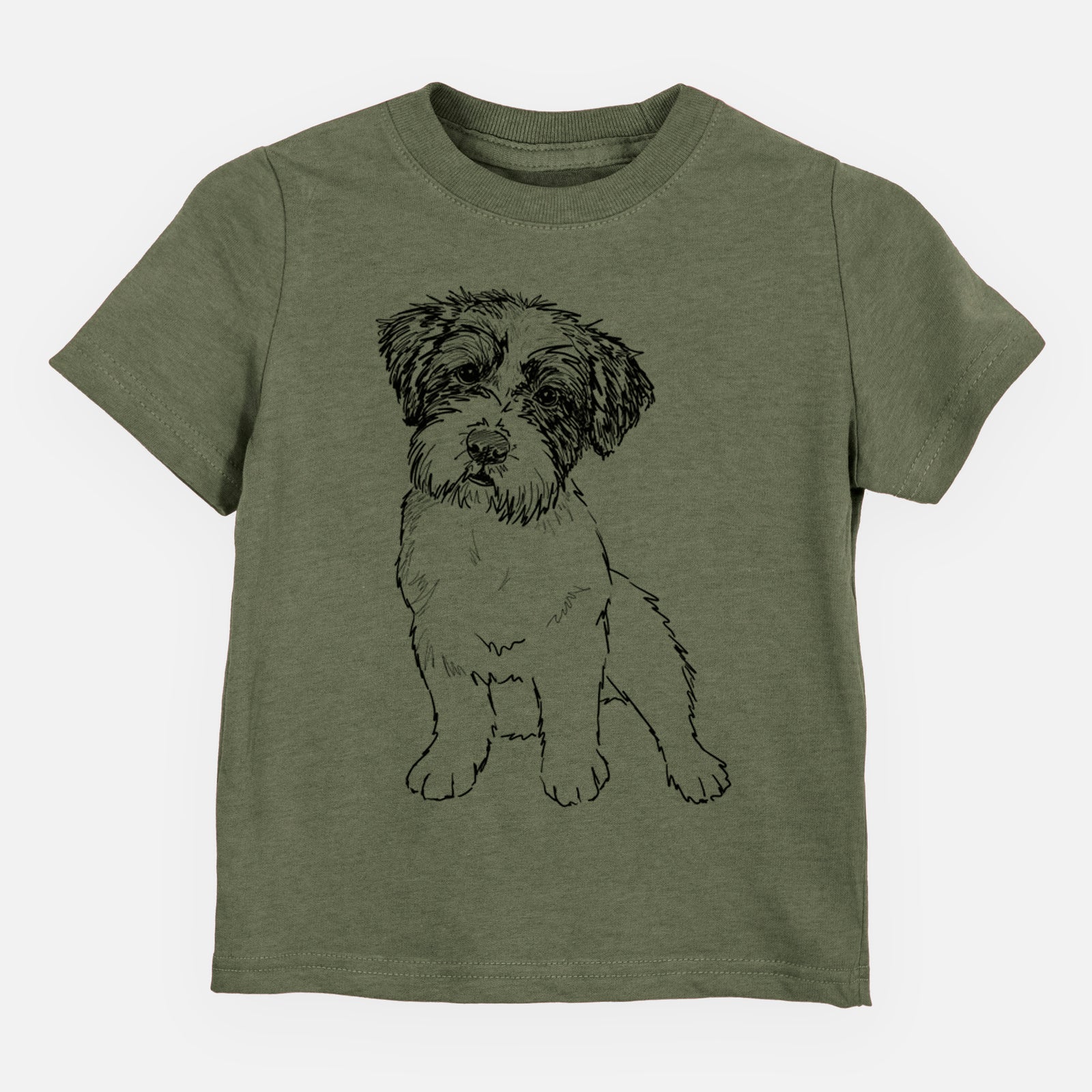 Doodled Groot the Maltese Mix - Kids/Youth/Toddler Shirt