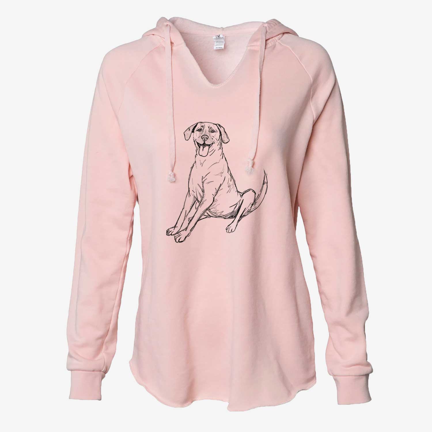 Doodled Harry the Super Mutt - Cali Wave Hooded Sweatshirt