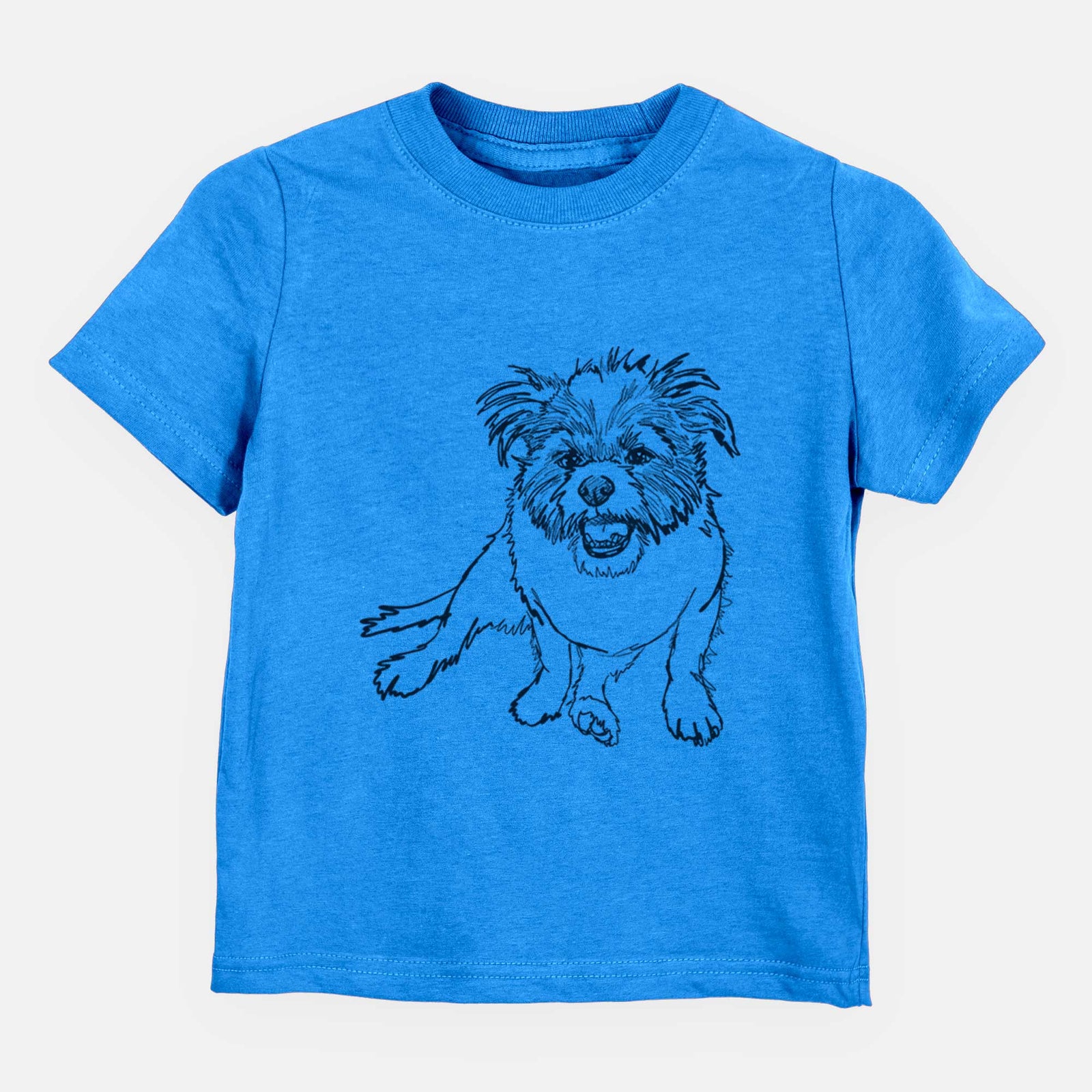 Doodled Jack the Shih Tzu Jack Russell Terrier Mix - Kids/Youth/Toddler Shirt
